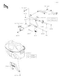 2023 KLR650 Adventure (KL650LPFAN)