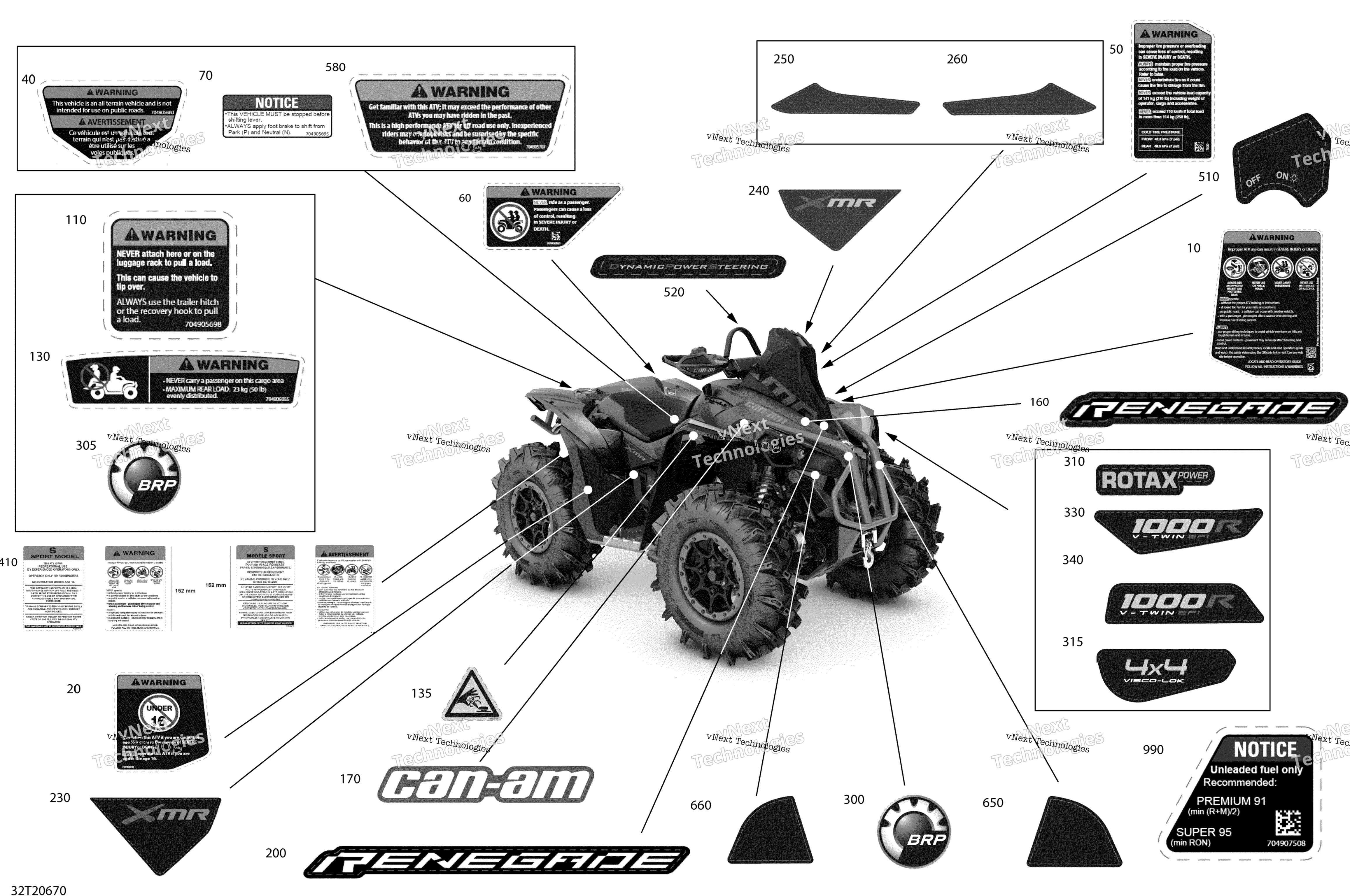 2020 Renegade 1000R EFI - XMR - North America