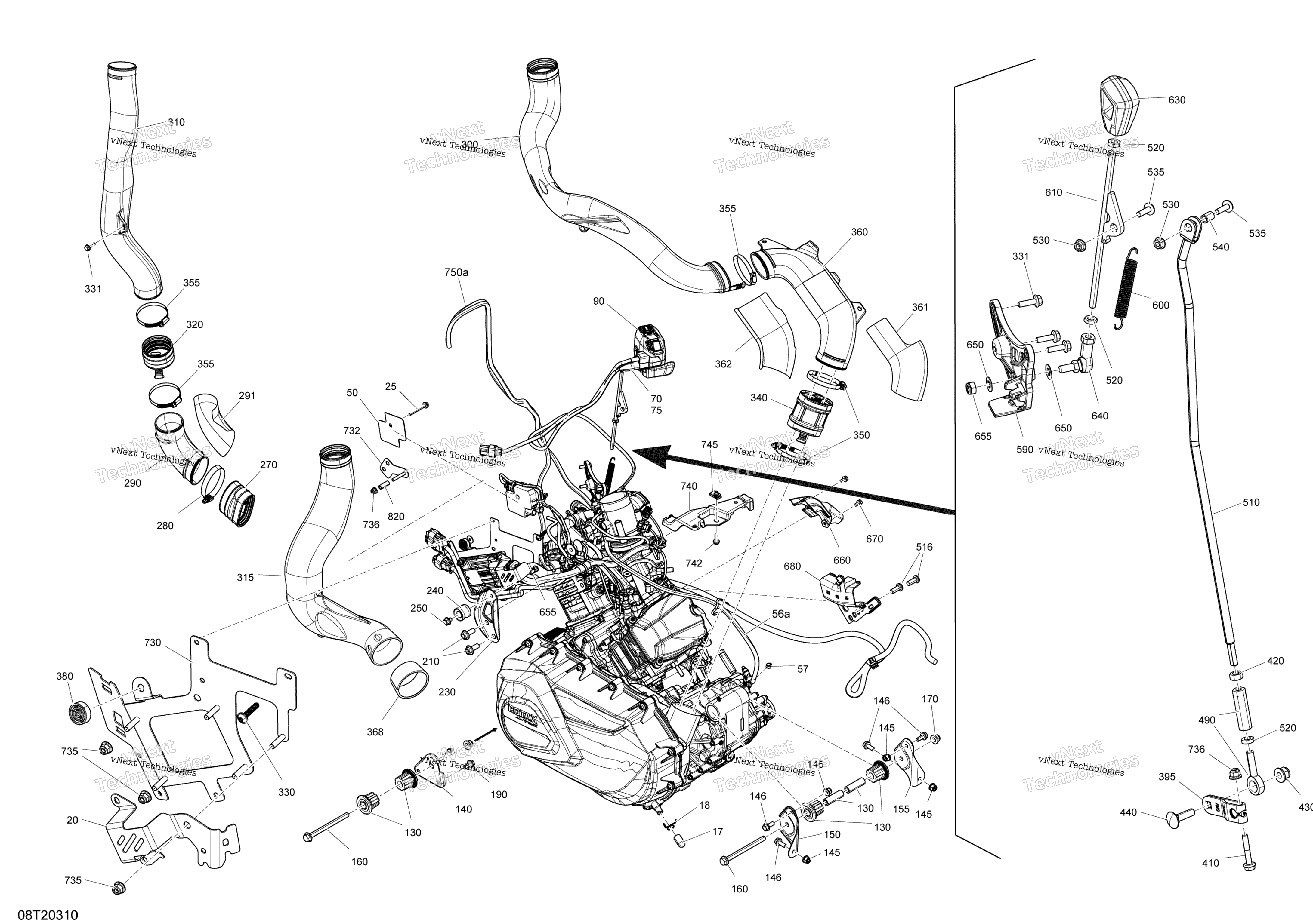 2020 Renegade 570 EFI - XMR - North America