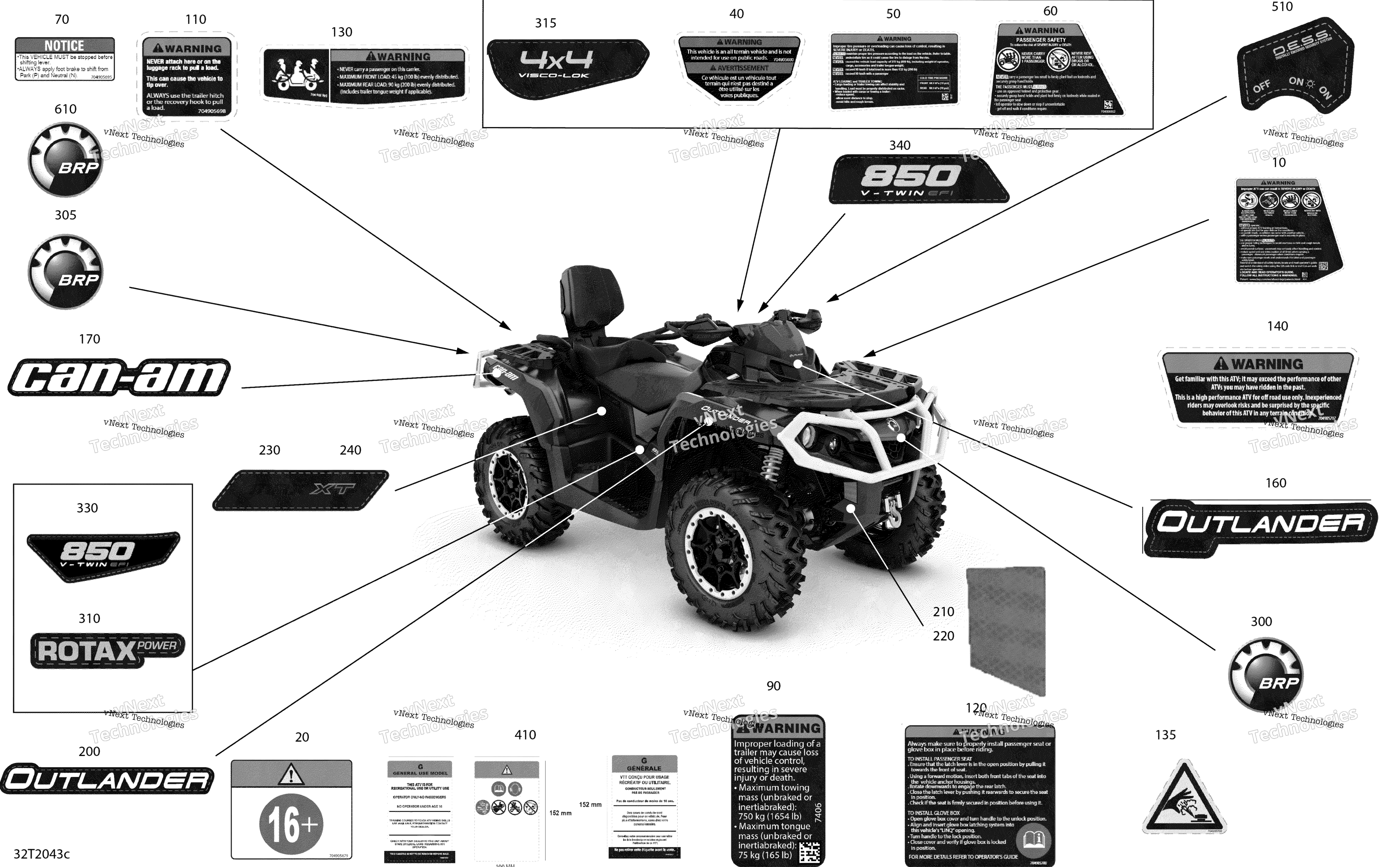 2020 Outlander MAX 850 EFI - North America