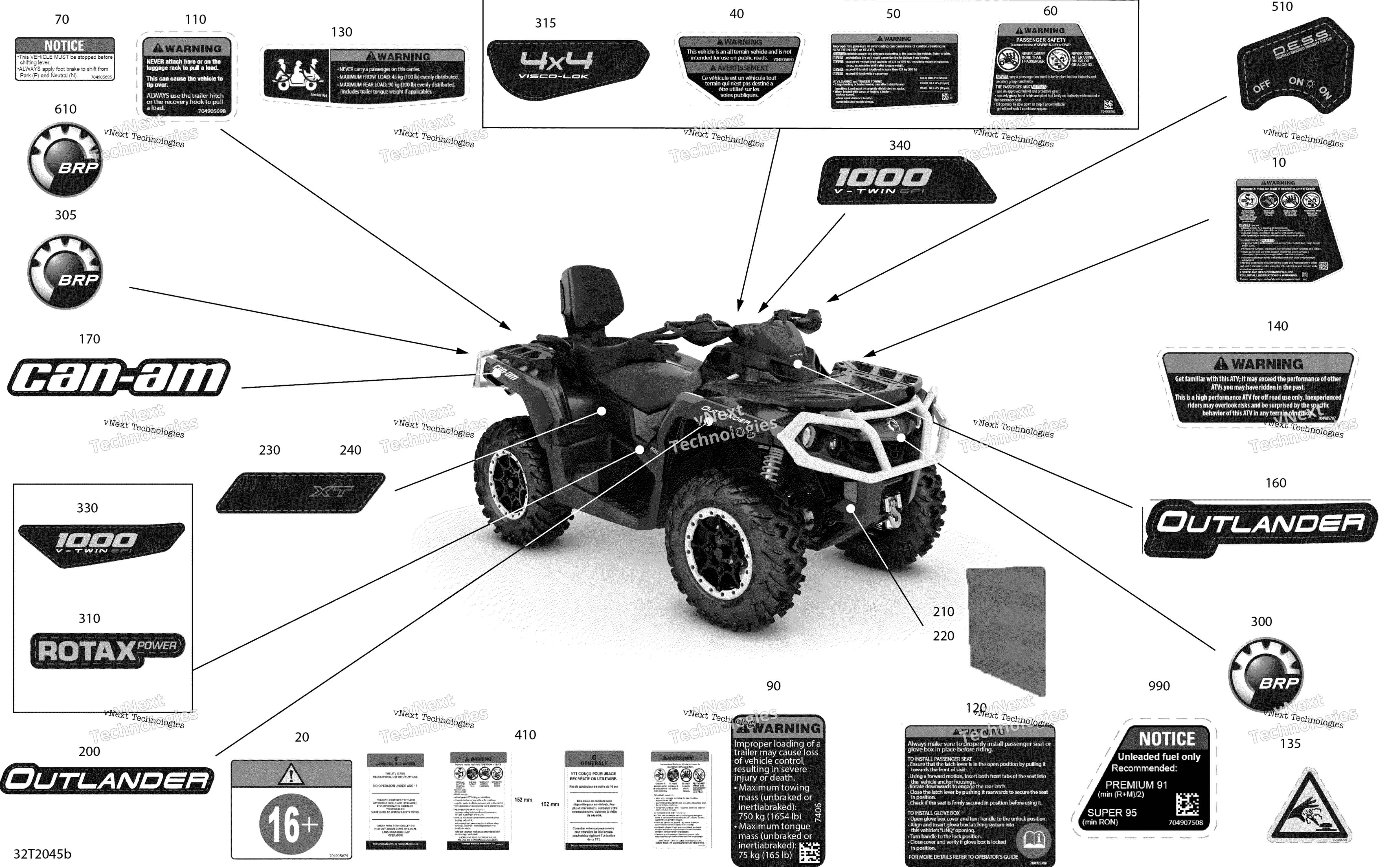 2020 Outlander MAX 1000R EFI - North America