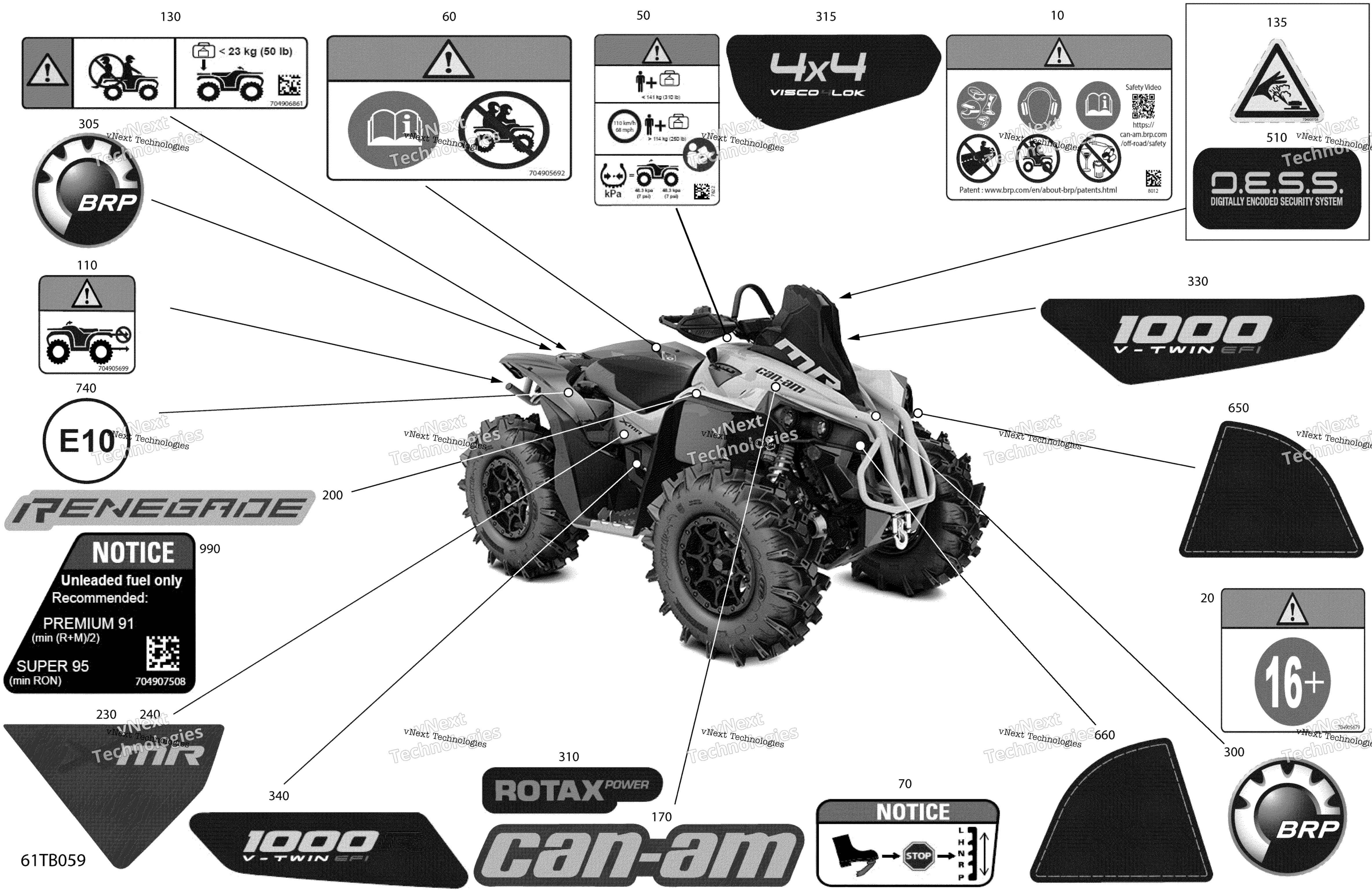 2022 Renegade 1000R EFI - XMR - CE