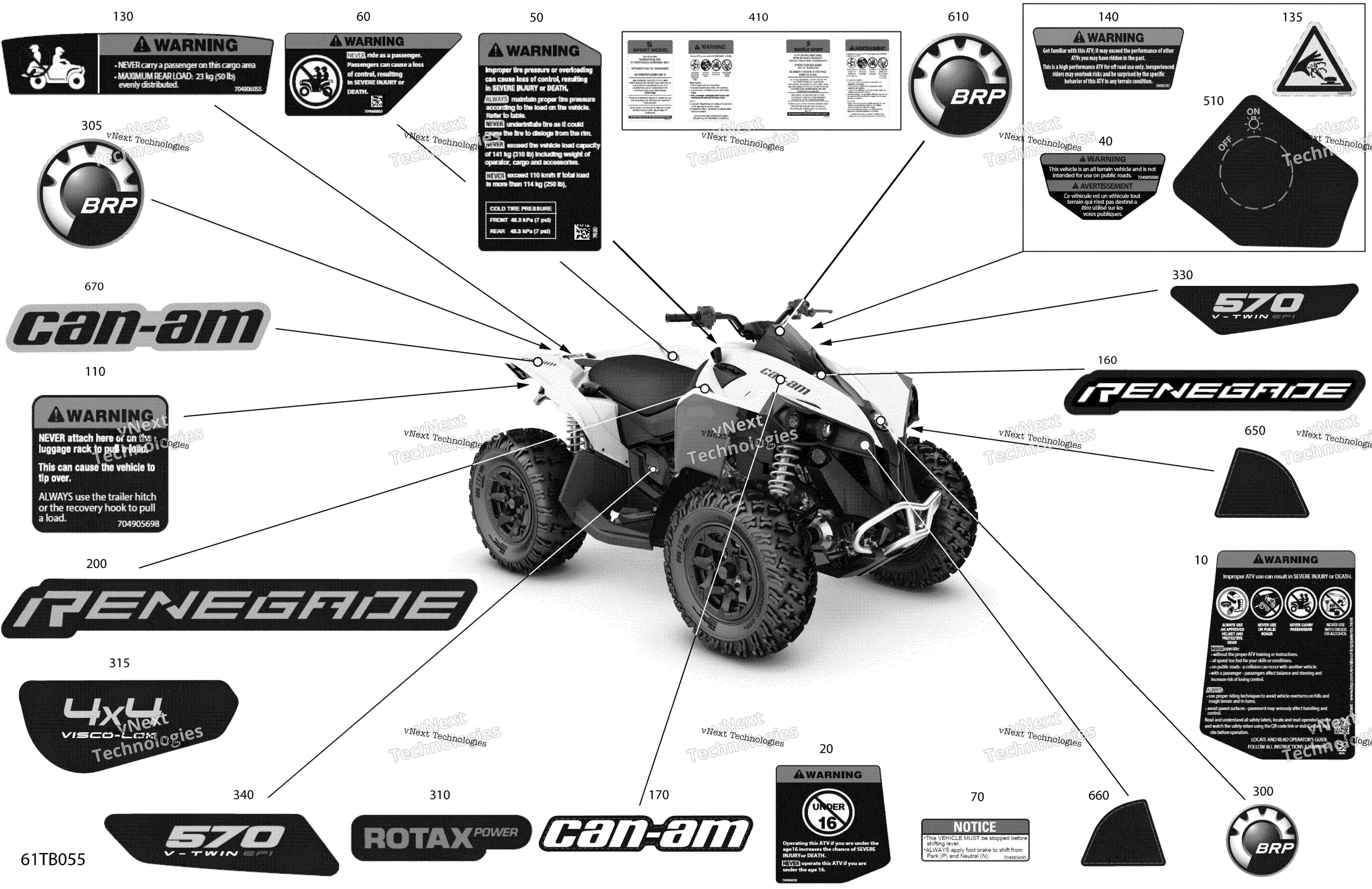2022 Renegade 570 EFI - STD - North America