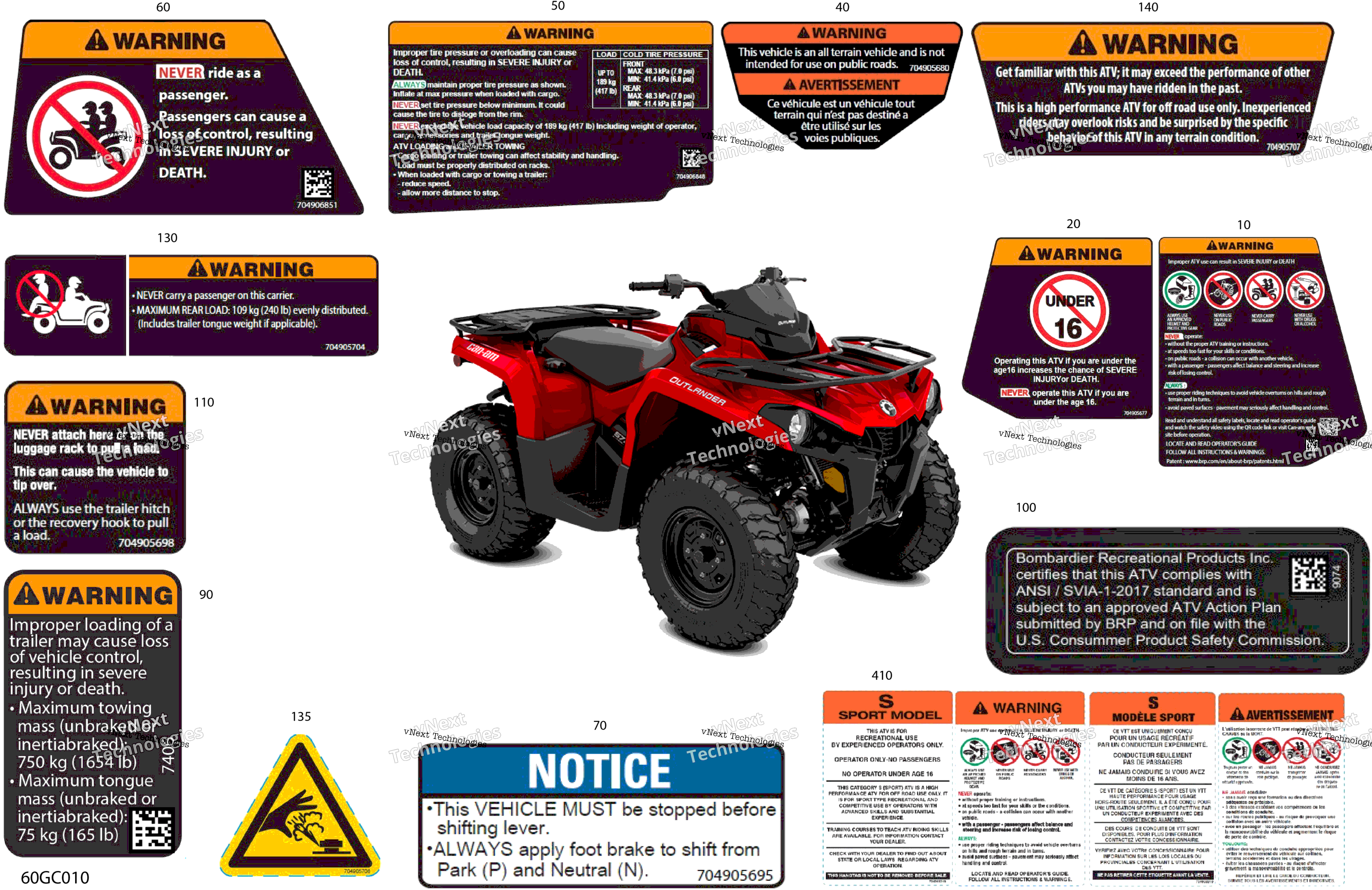 2023 Outlander 570 EFI - MR - North America