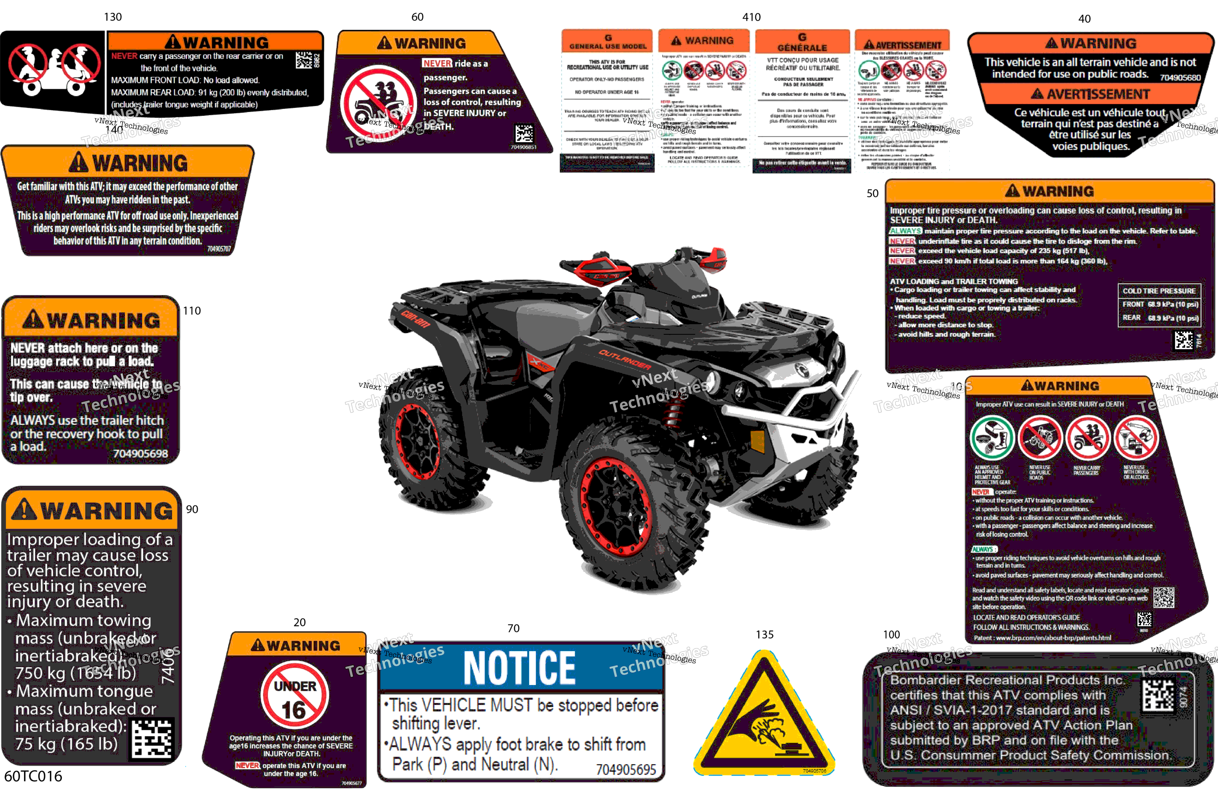 2023 Outlander 1000R EFI - XXC - North America