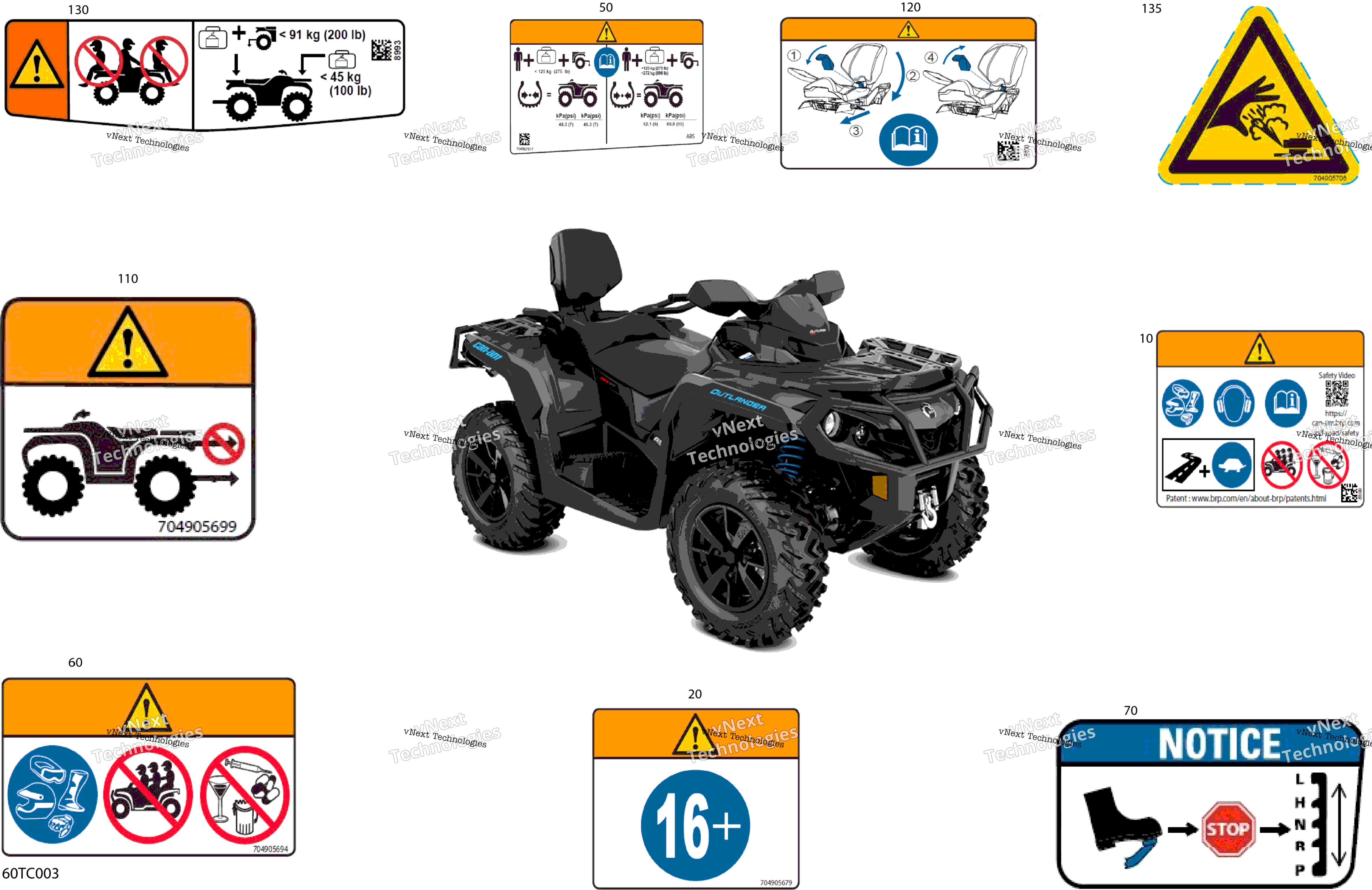 2023 Outlander MAX 1000R EFI - LTD - CE