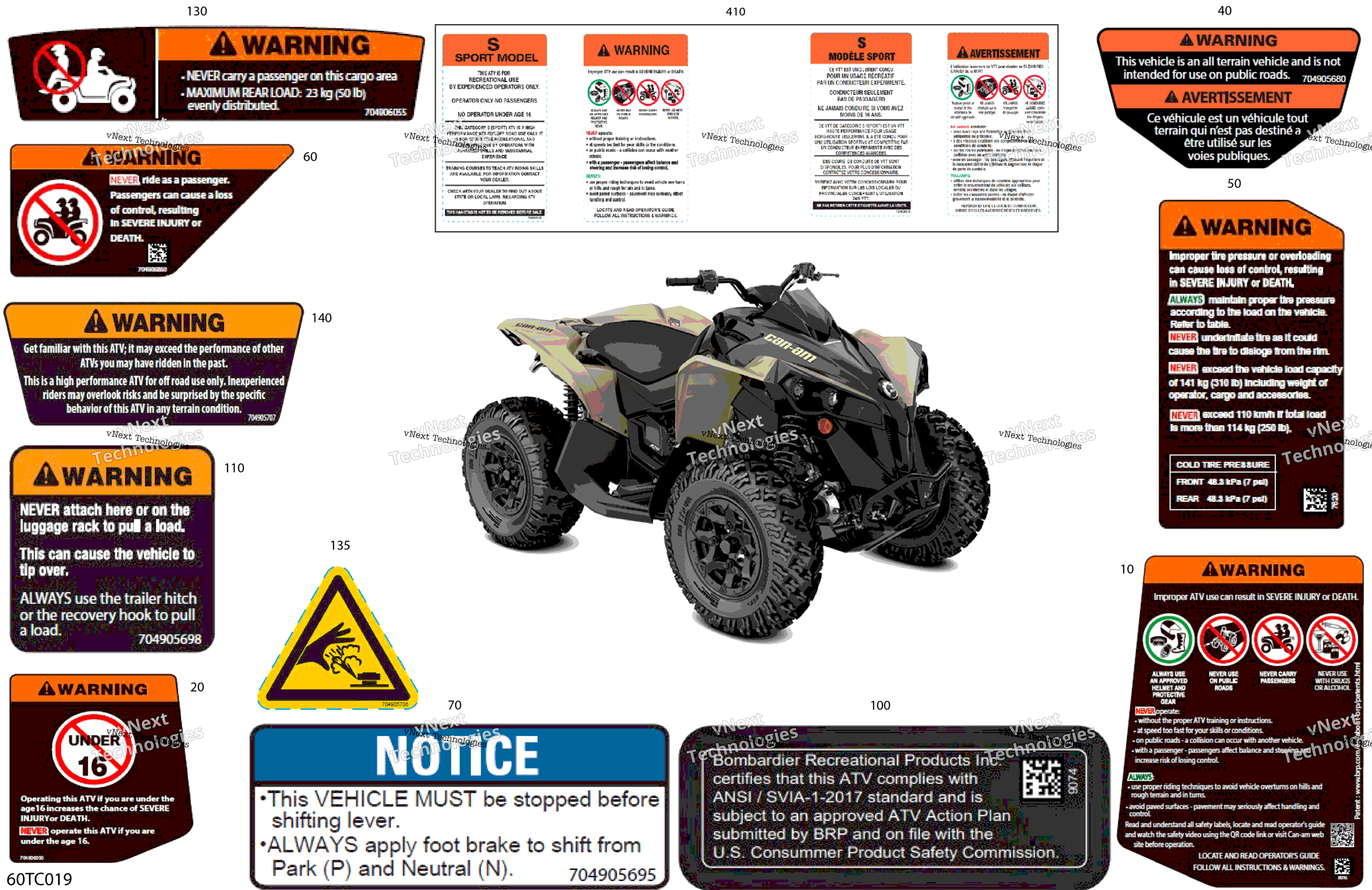 2023 Renegade 1000R EFI - XXC - North America