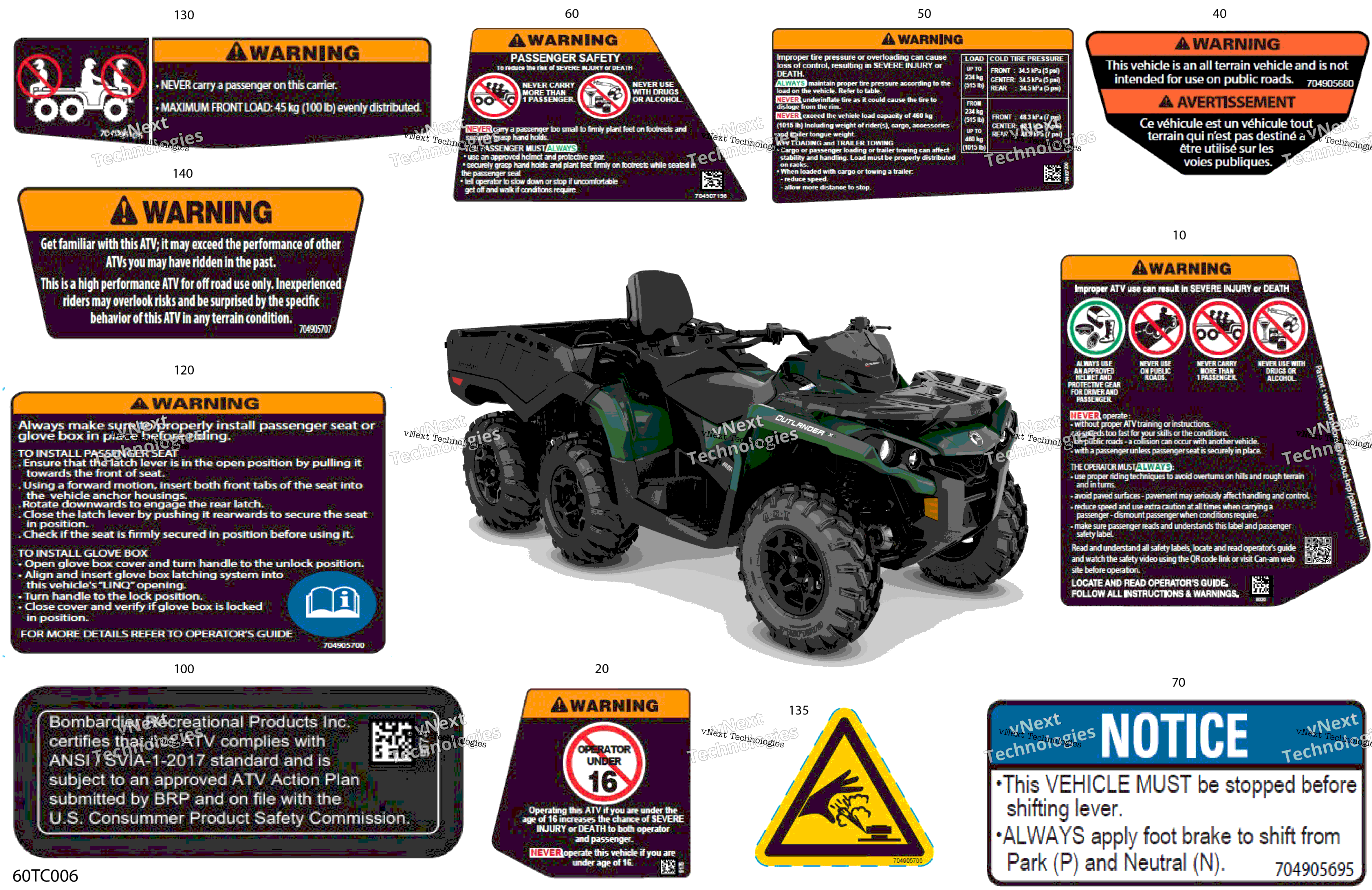 2023 Outlander MAX 6X6 - 1000 EFI - XT - North America