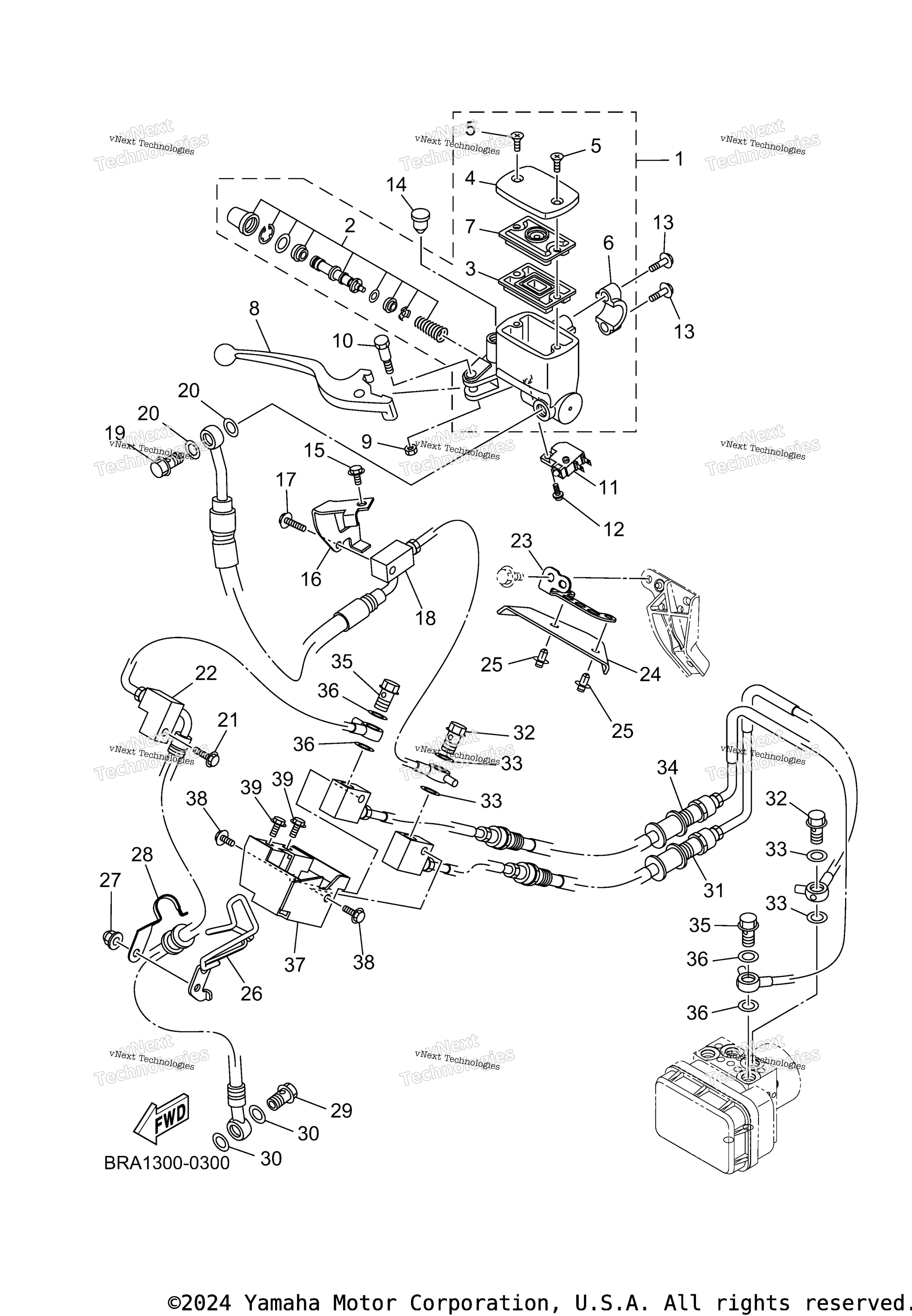 2025 YZFR3 ABS (YZFR3ASB)