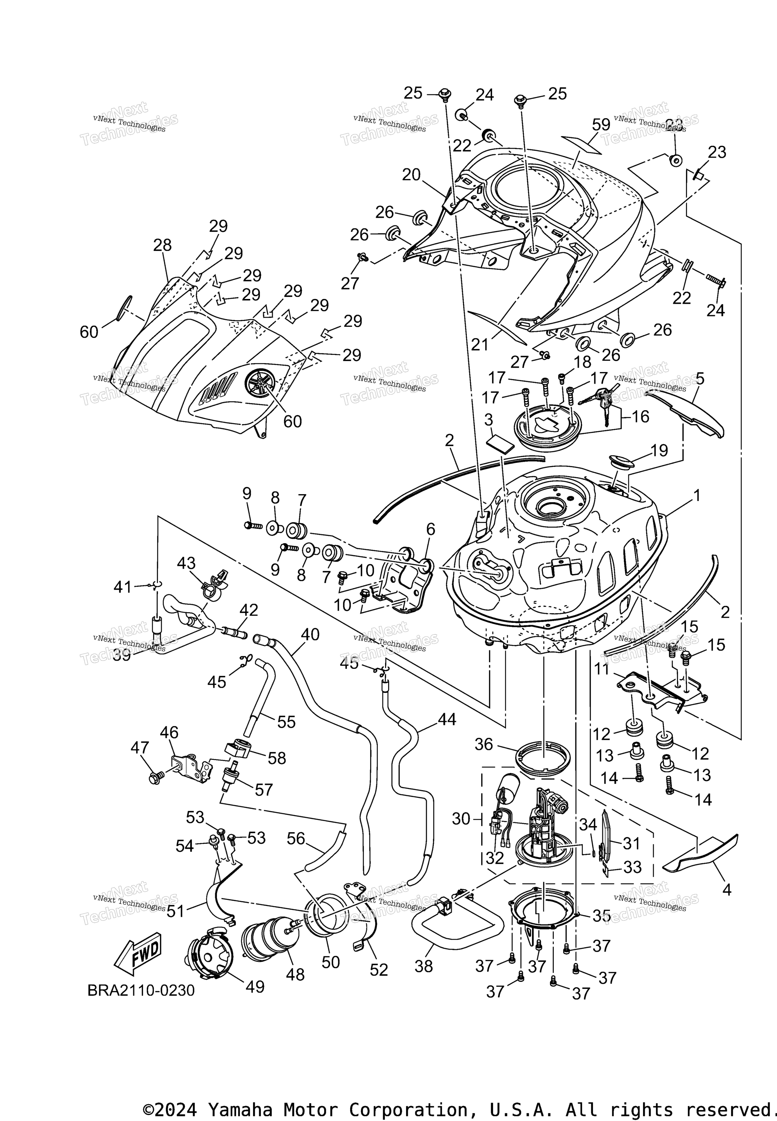 2025 YZFR3 ABS (YZFR3ASB)