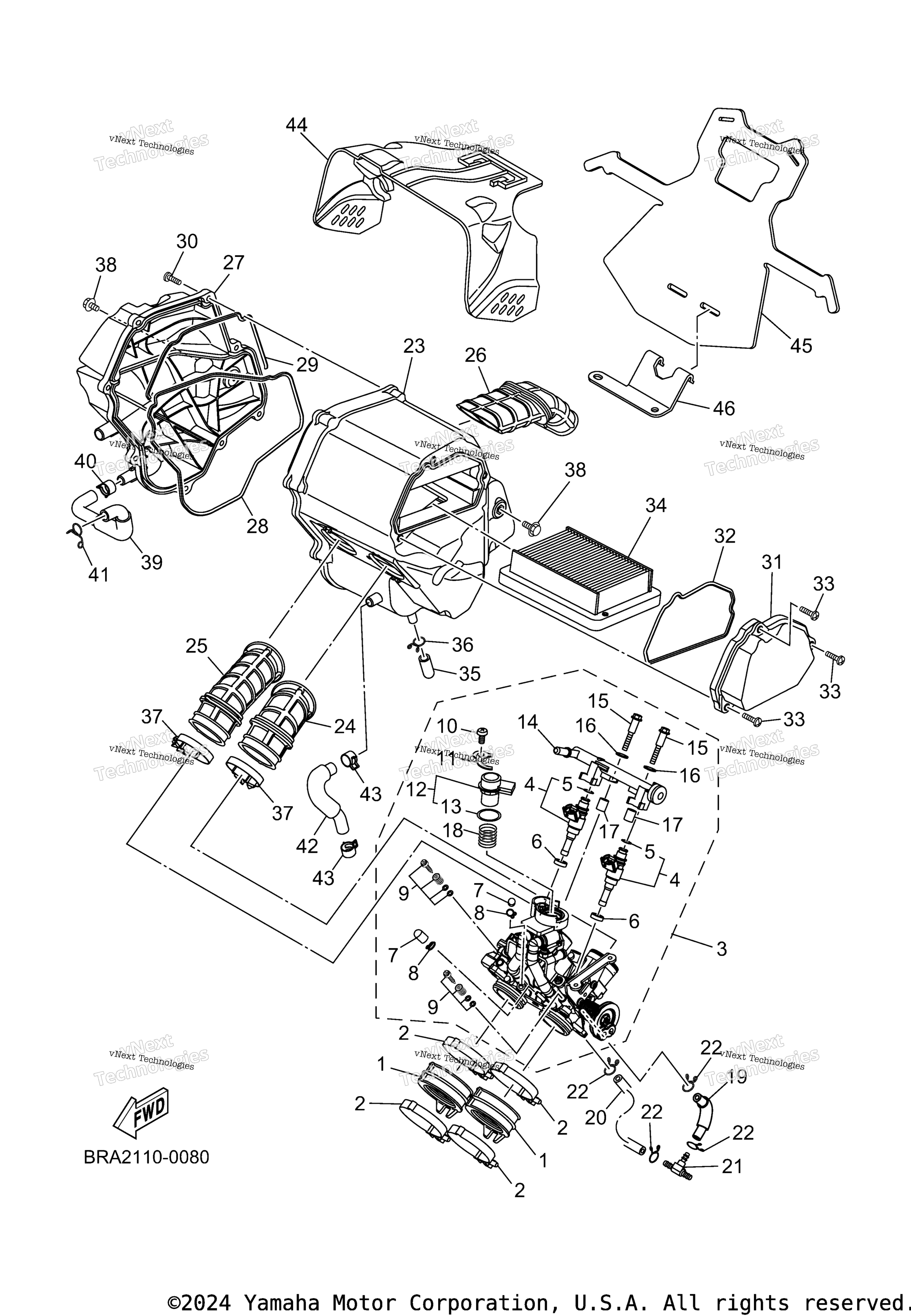 2025 YZFR3 ABS (YZFR3ASB)