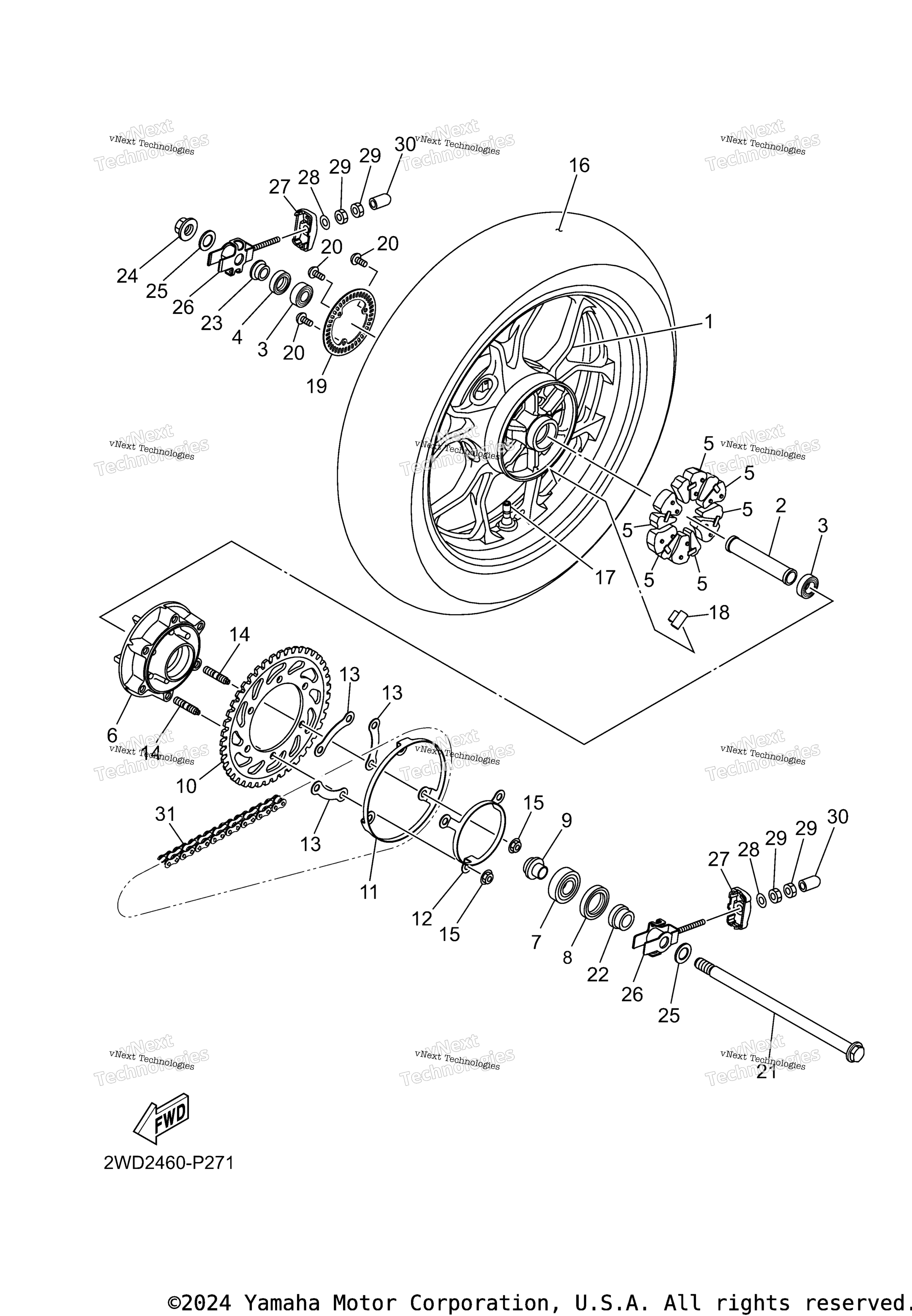 2025 YZFR3 ABS (YZFR3ASB)
