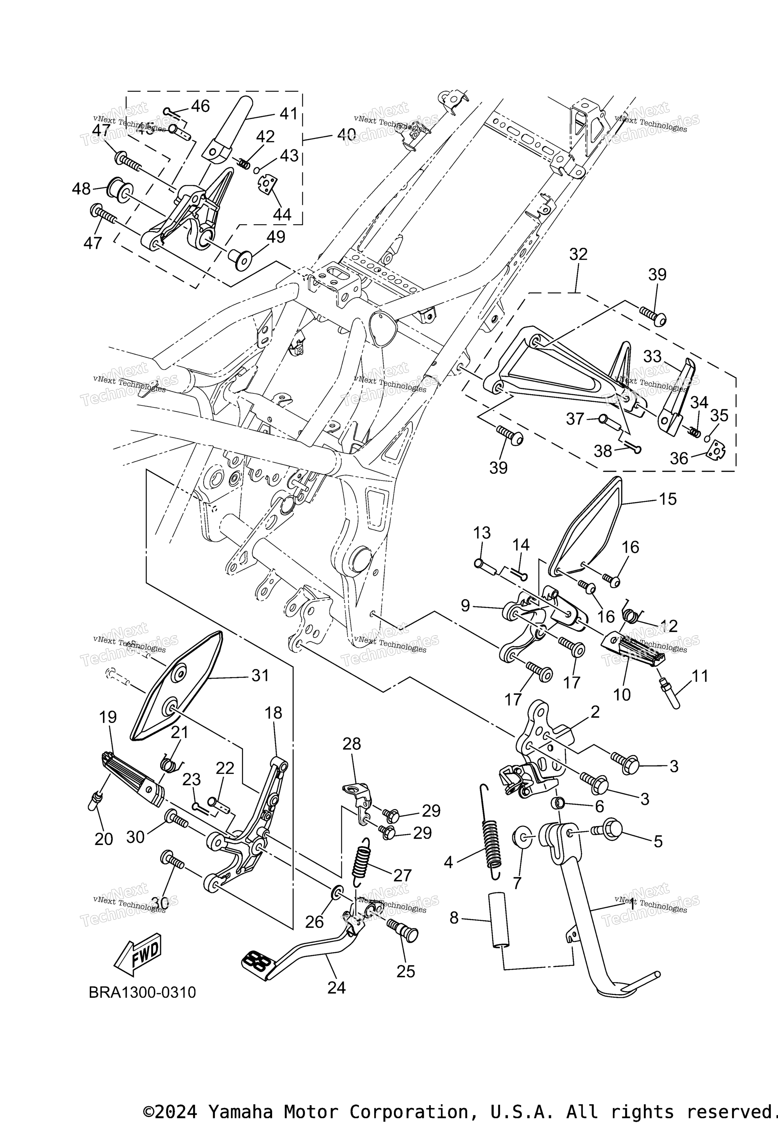 2025 YZFR3 ABS (YZFR3ASB)