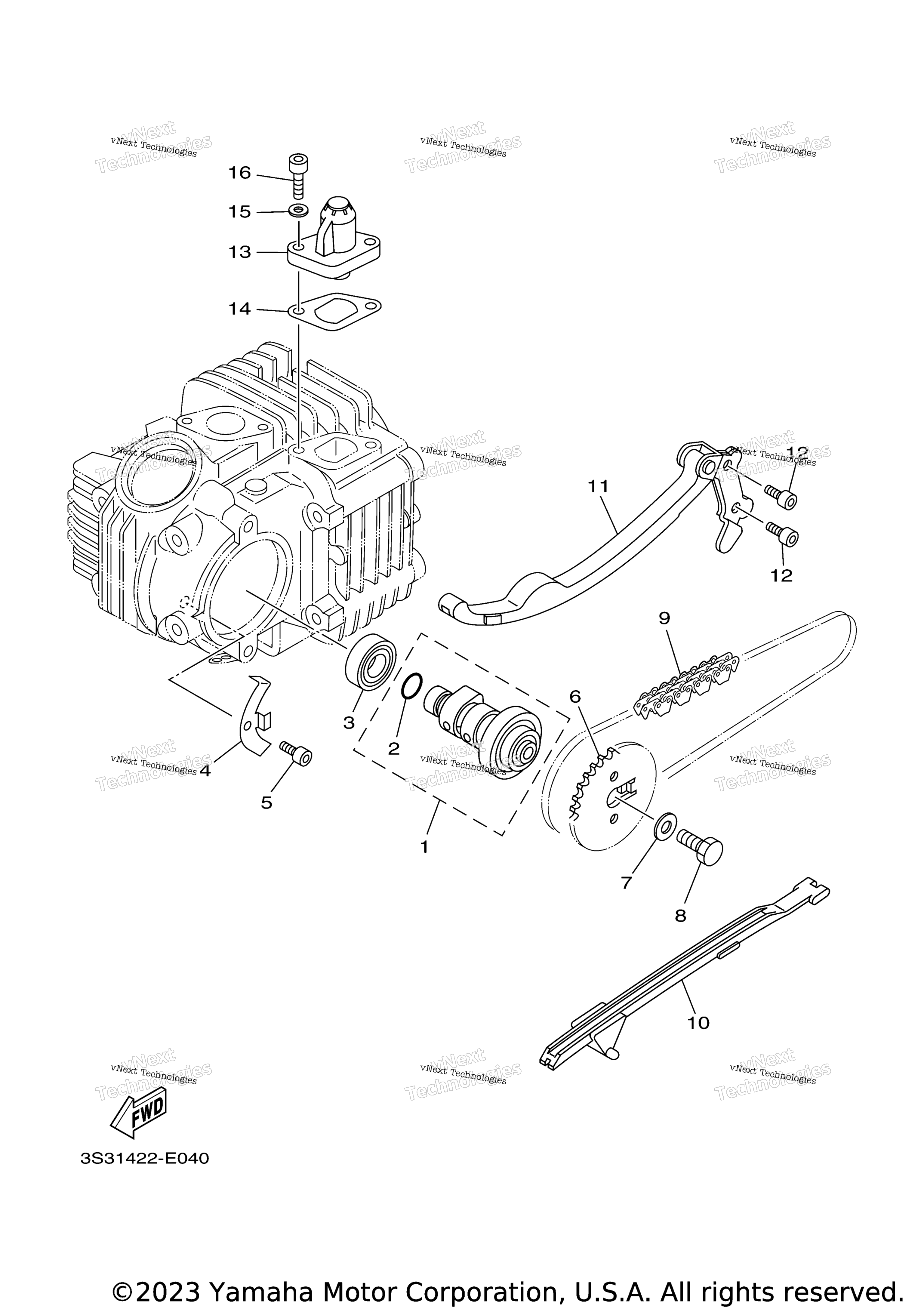 2024 TTR110E (TTR110ER)