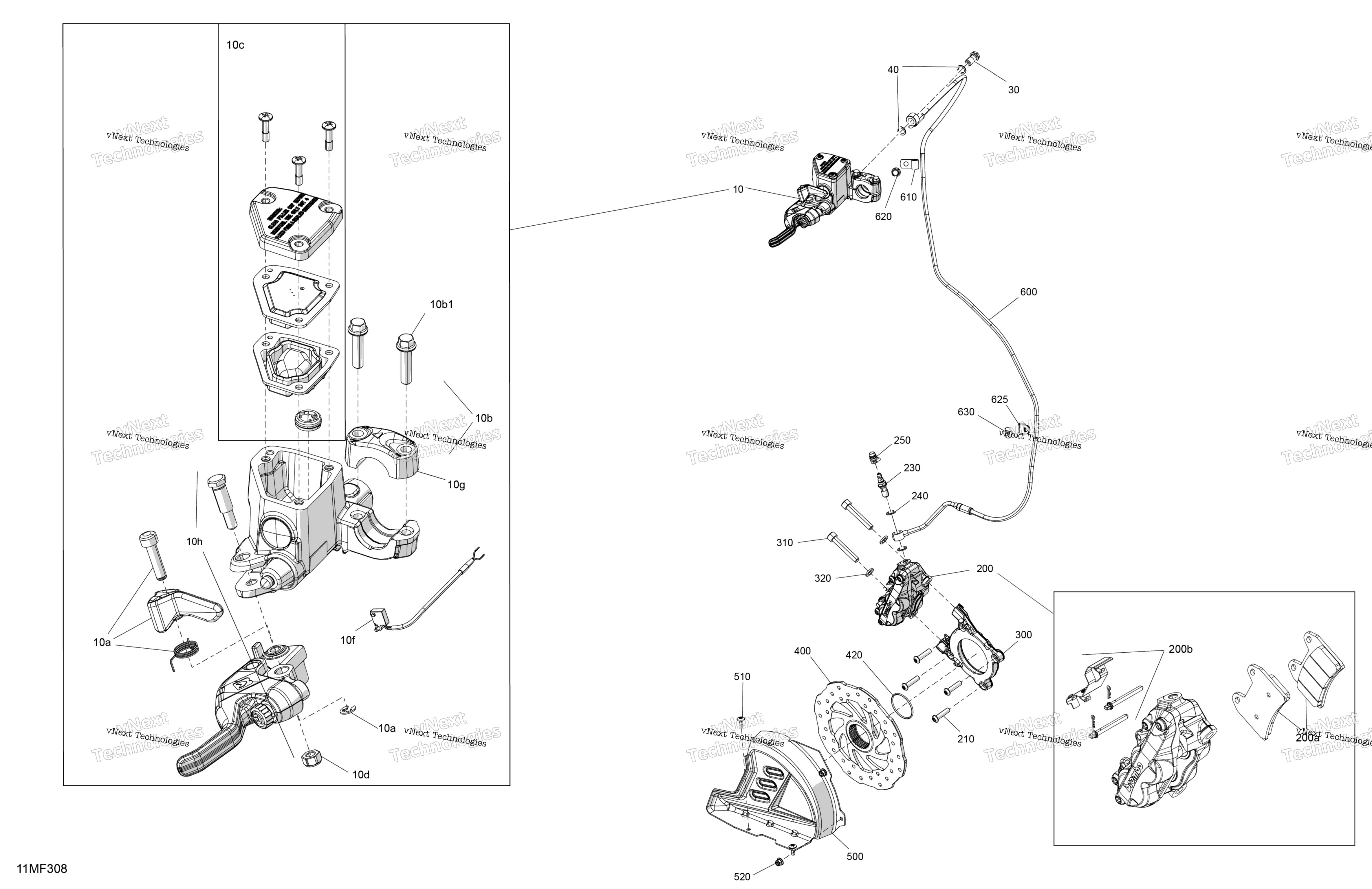 2026 MXZ - X-RS - 850 E-TEC - MVTK - Mineral Blue - 15X129X1.25RS Track