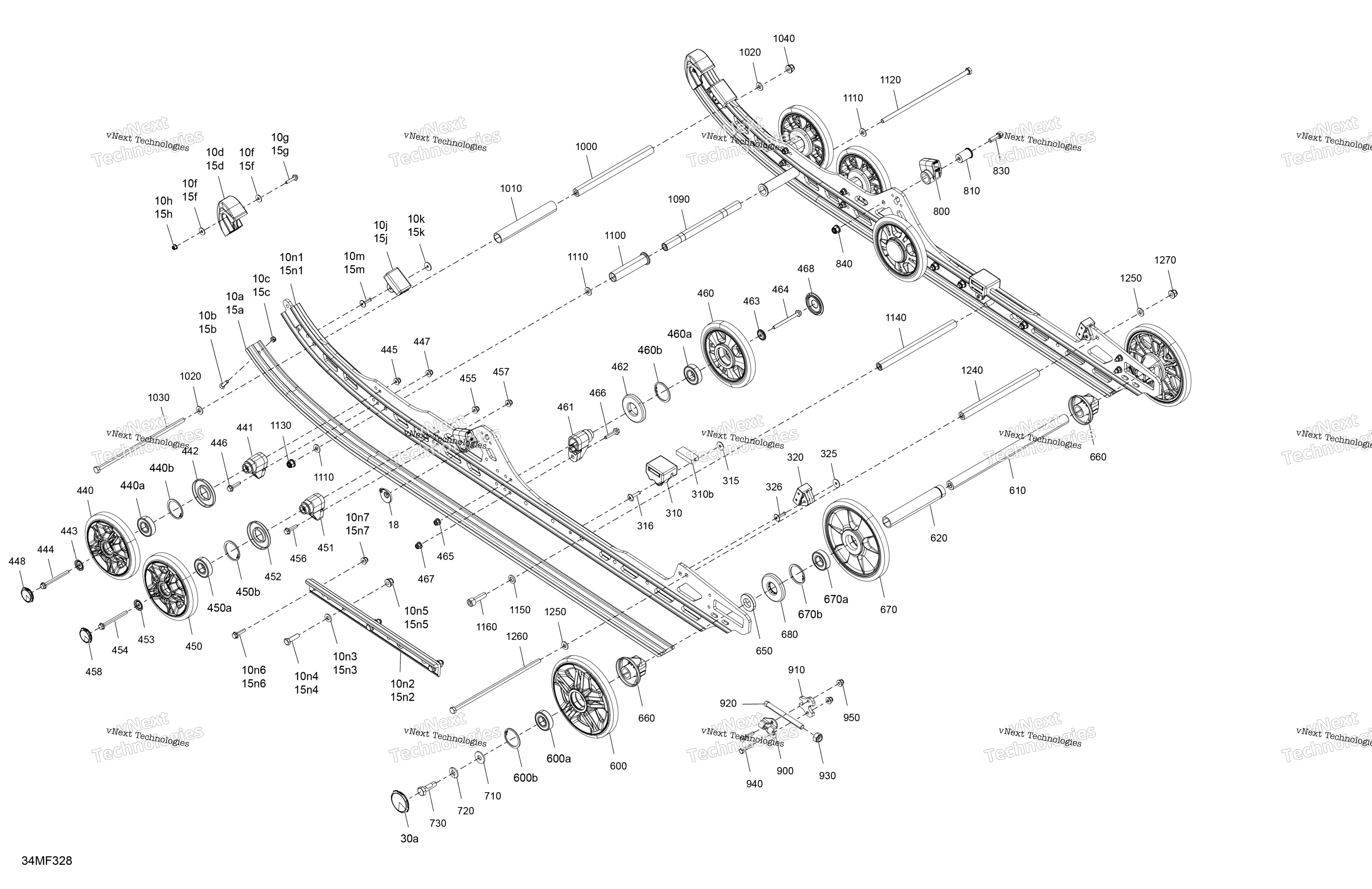 2026 MXZ - X-RS - 850 E-TEC - MYTE - Deep Black - 15X137X1.25RS Track