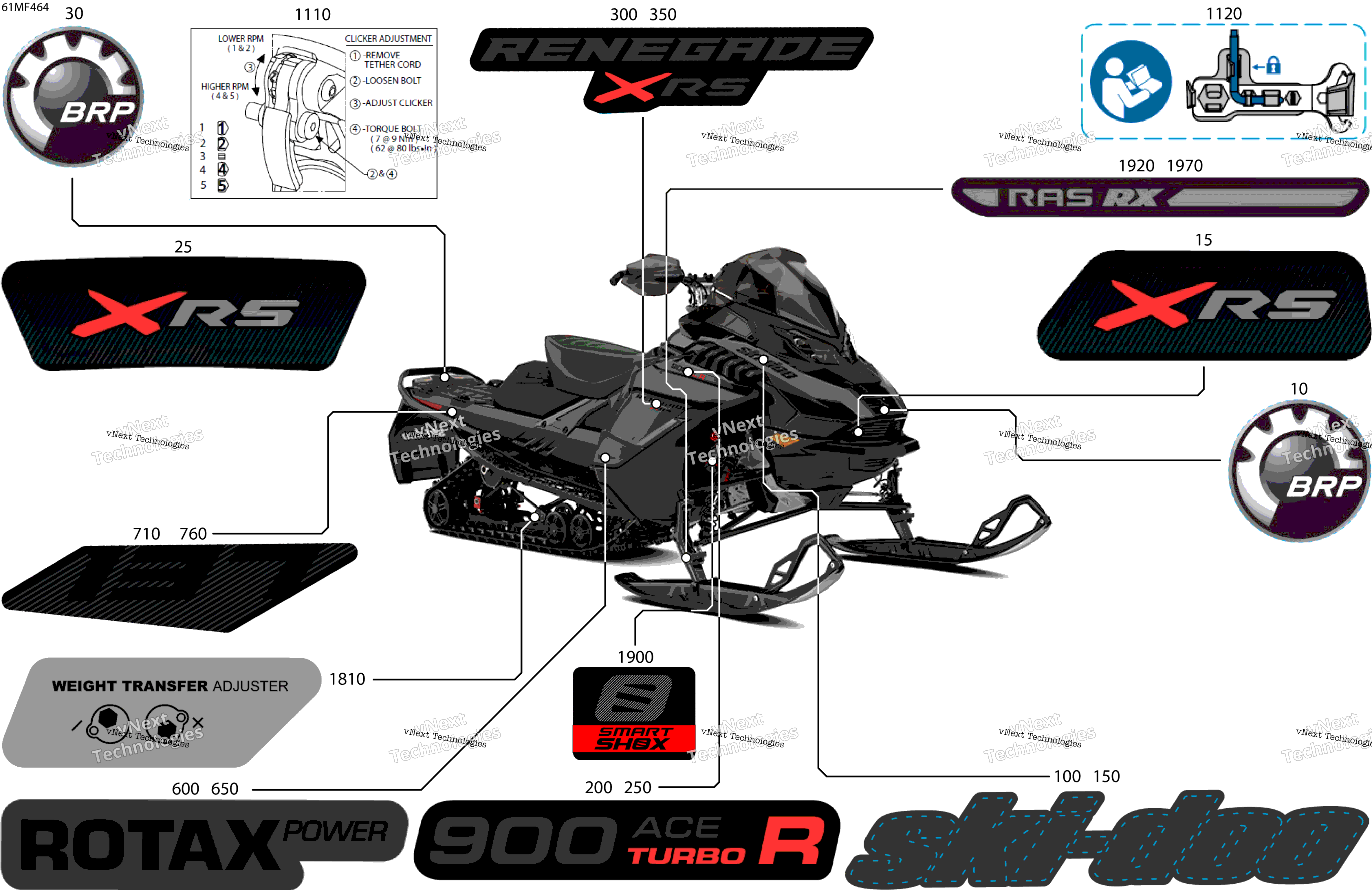 2026 RENEGADE - X-RS - 900 ACE TURBO R - DATE - Deep Black - 15X137X1.25RS Track