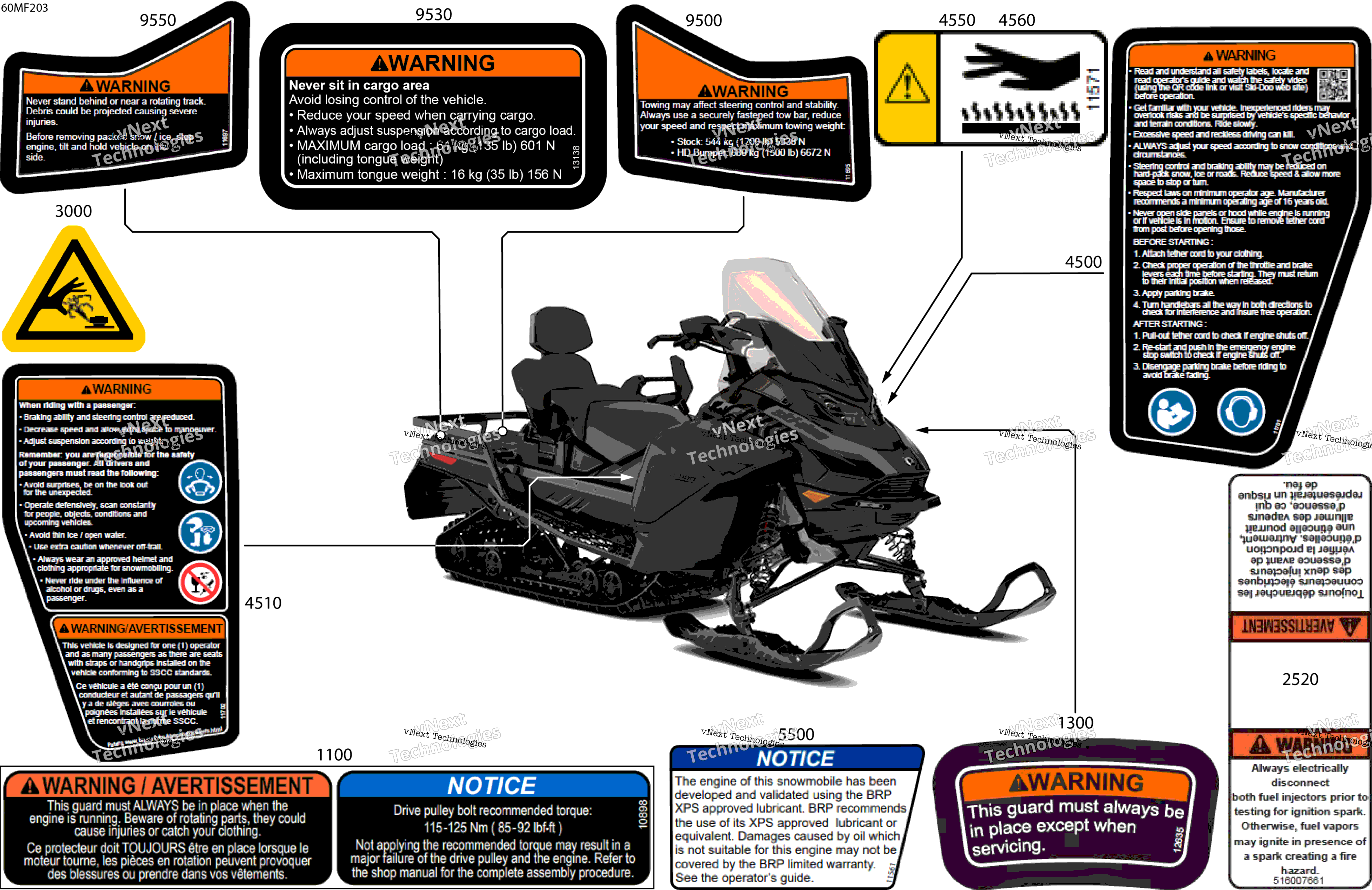 2026 EXPEDITION - LE - 600R E-TEC - ABTB - Deep Black - 24X154X1.5CST Track