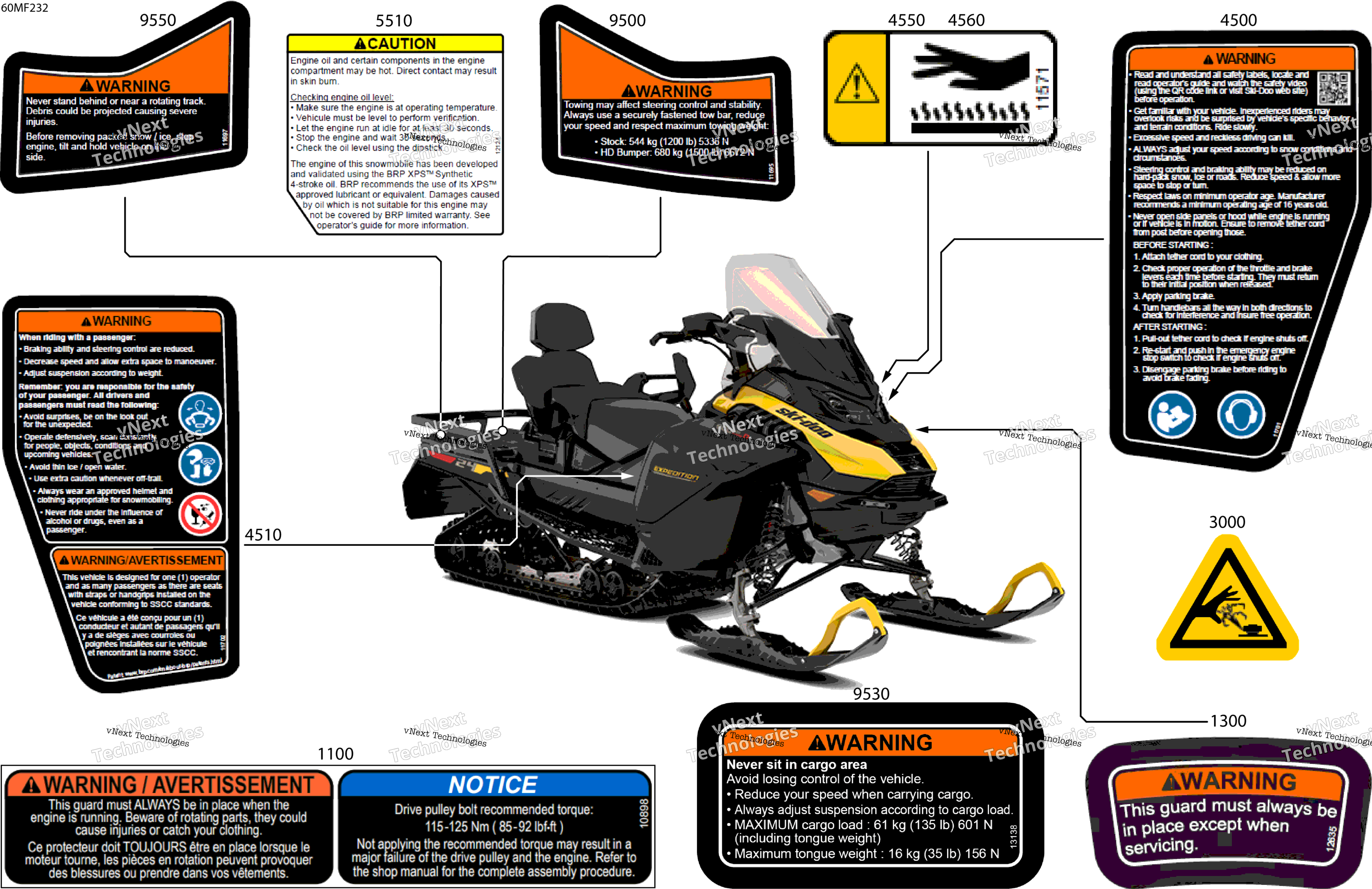 2026 EXPEDITION - LE - 900 ACE TURBO R - AWTC - Neo Yellow - 24X154X1.5CST Track