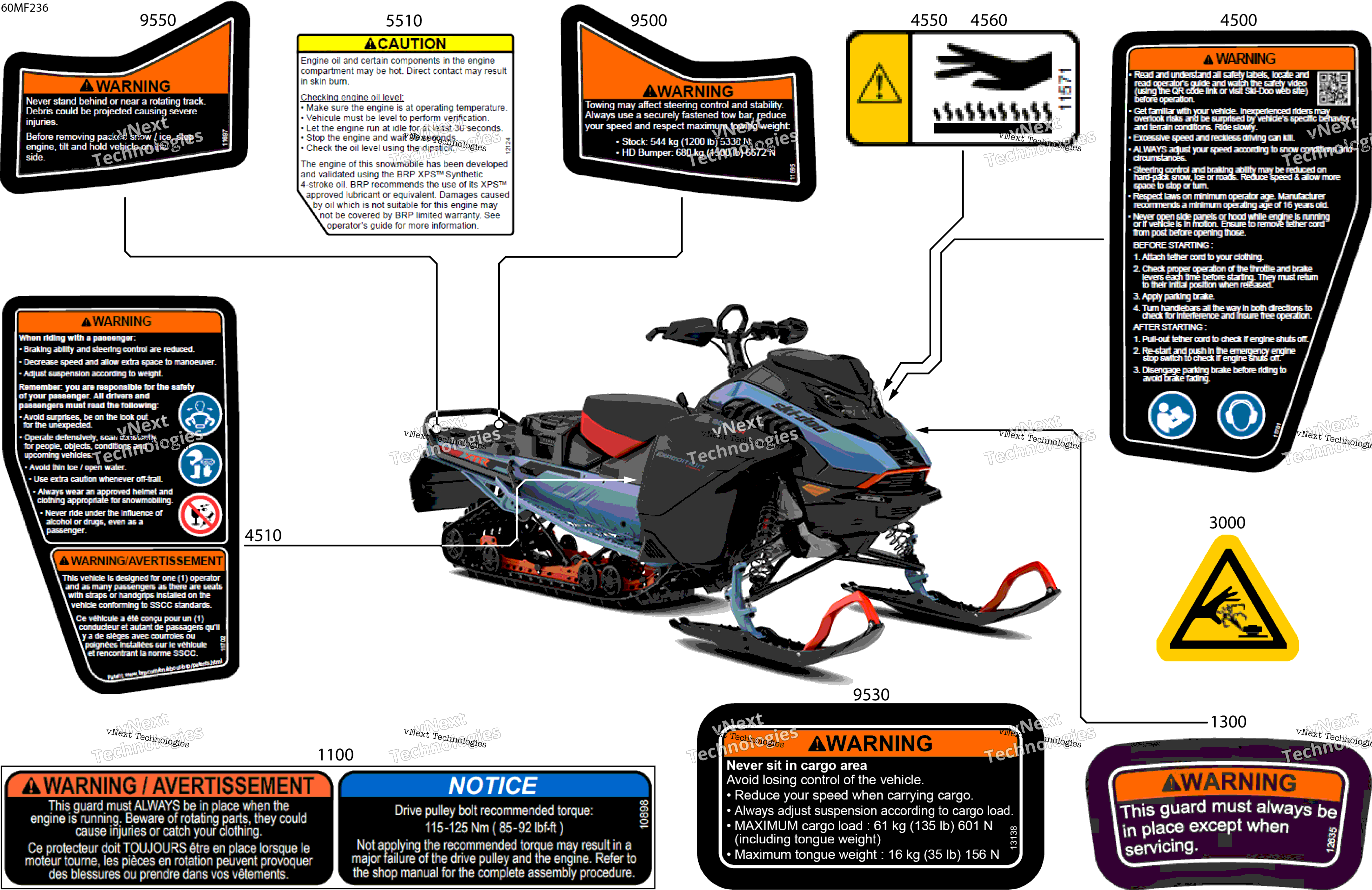 2026 EXPEDITION - XTREM - 900 ACE TURBO R - APTA - Deep Black - 20X154X1.8CST8 Track