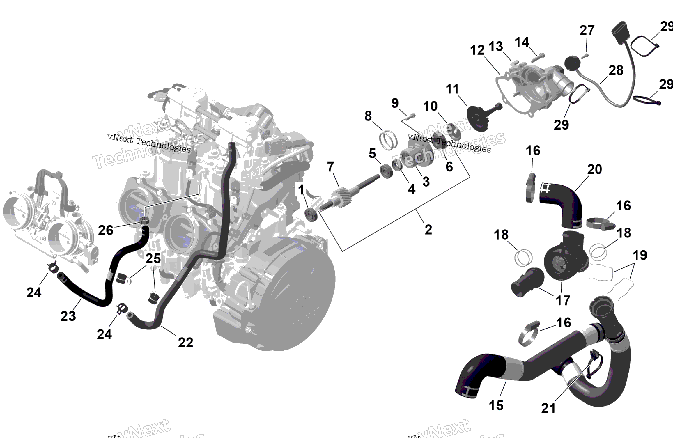 2026 SUMMIT - Adrenaline - 600R E -TEC - CDTB - Catalyst Gray - 16X146X2.5PF Track - SHOT starter