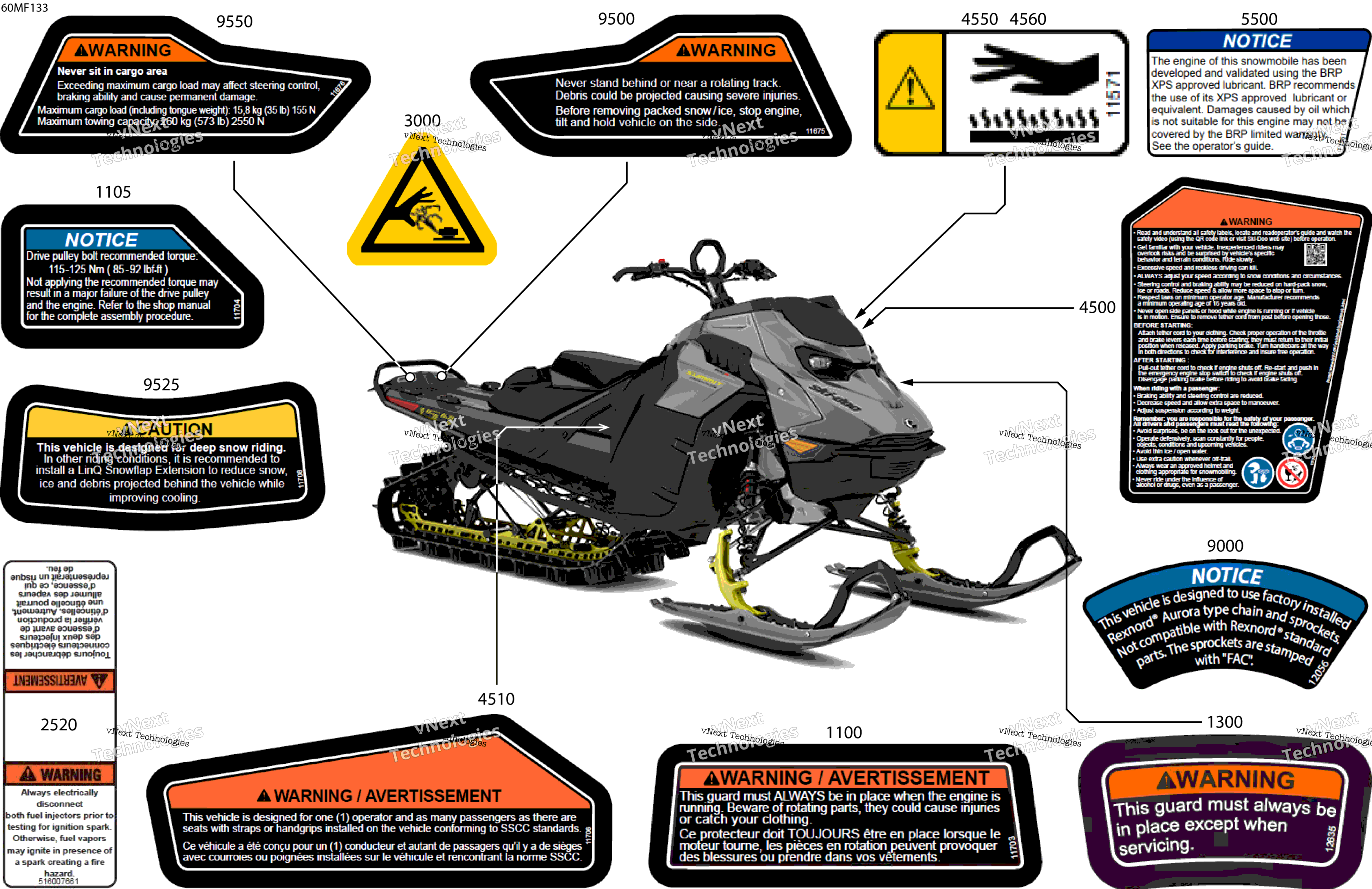 2026 SUMMIT - Adrenaline with Enduro Package - 600R E -TEC - CGTA - Monument Gray - 16X154X2.5PLF Track