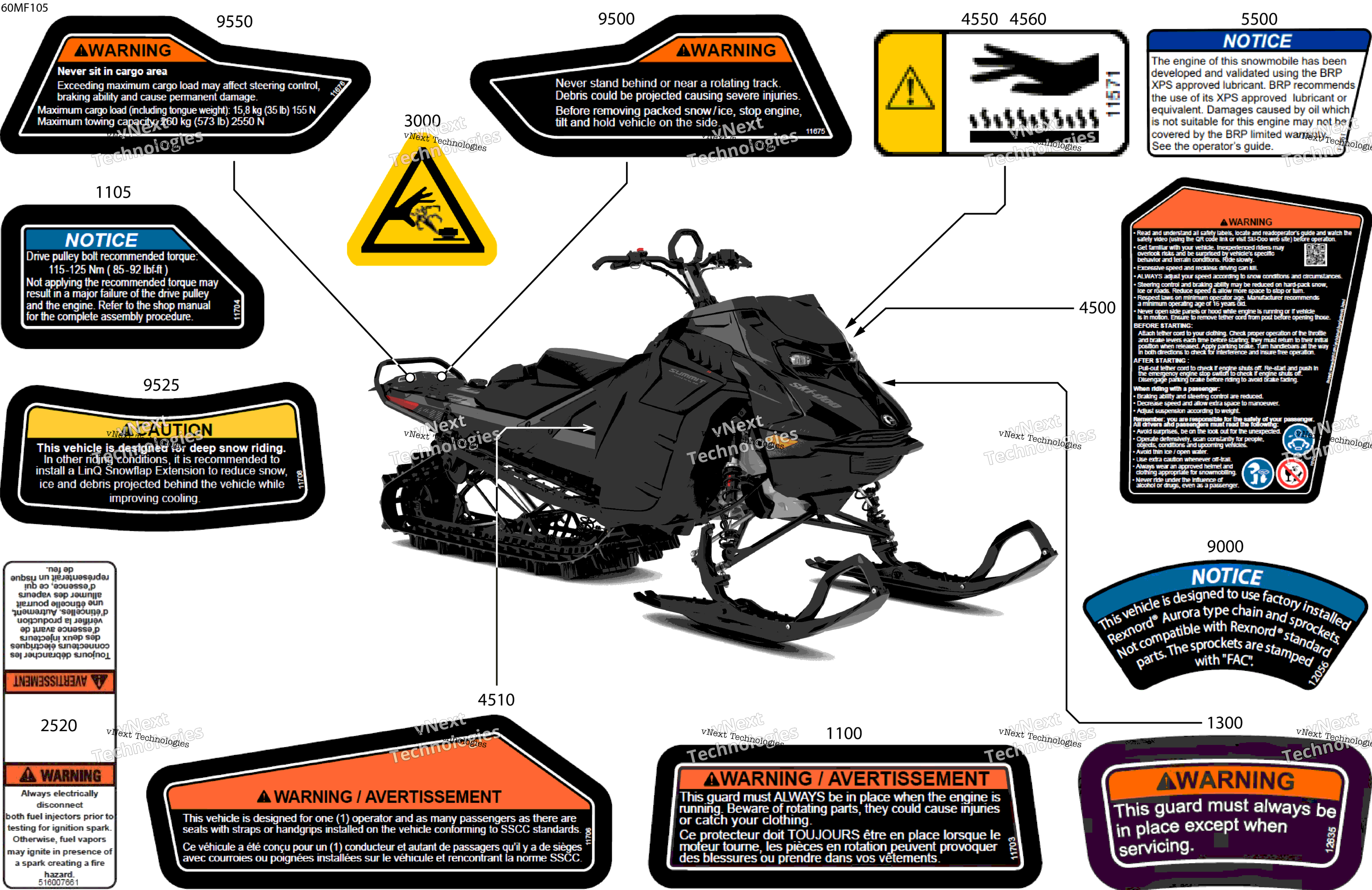 2026 SUMMIT - Adrenaline with Enduro Package - 600R E -TEC - CKTB - Deep Black - 16X146X2.5PF Track