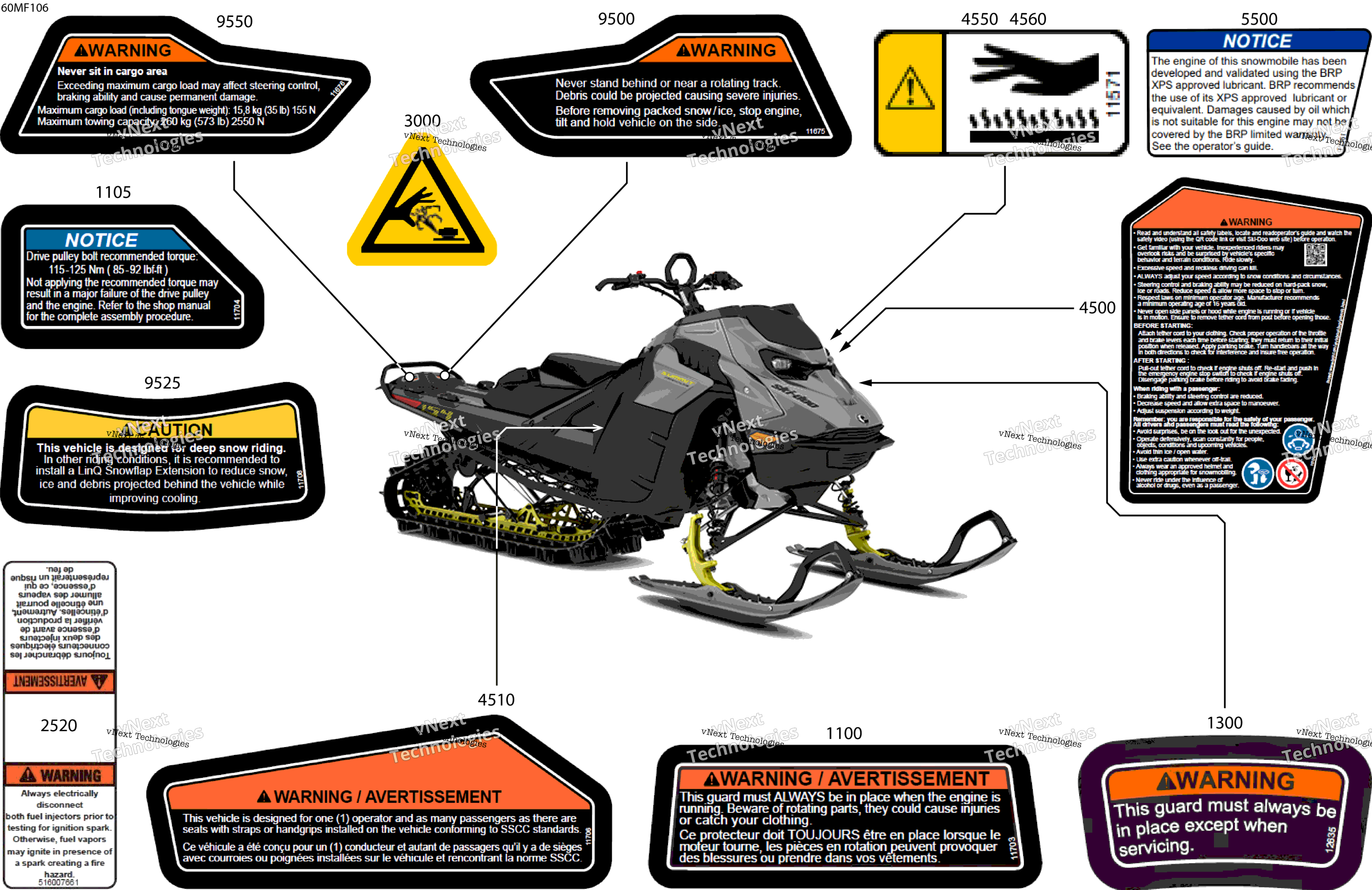 2026 SUMMIT - Adrenaline with Enduro Package - 850 E-TEC - CHTB - Monument Gray - 16X165X3P4F Track