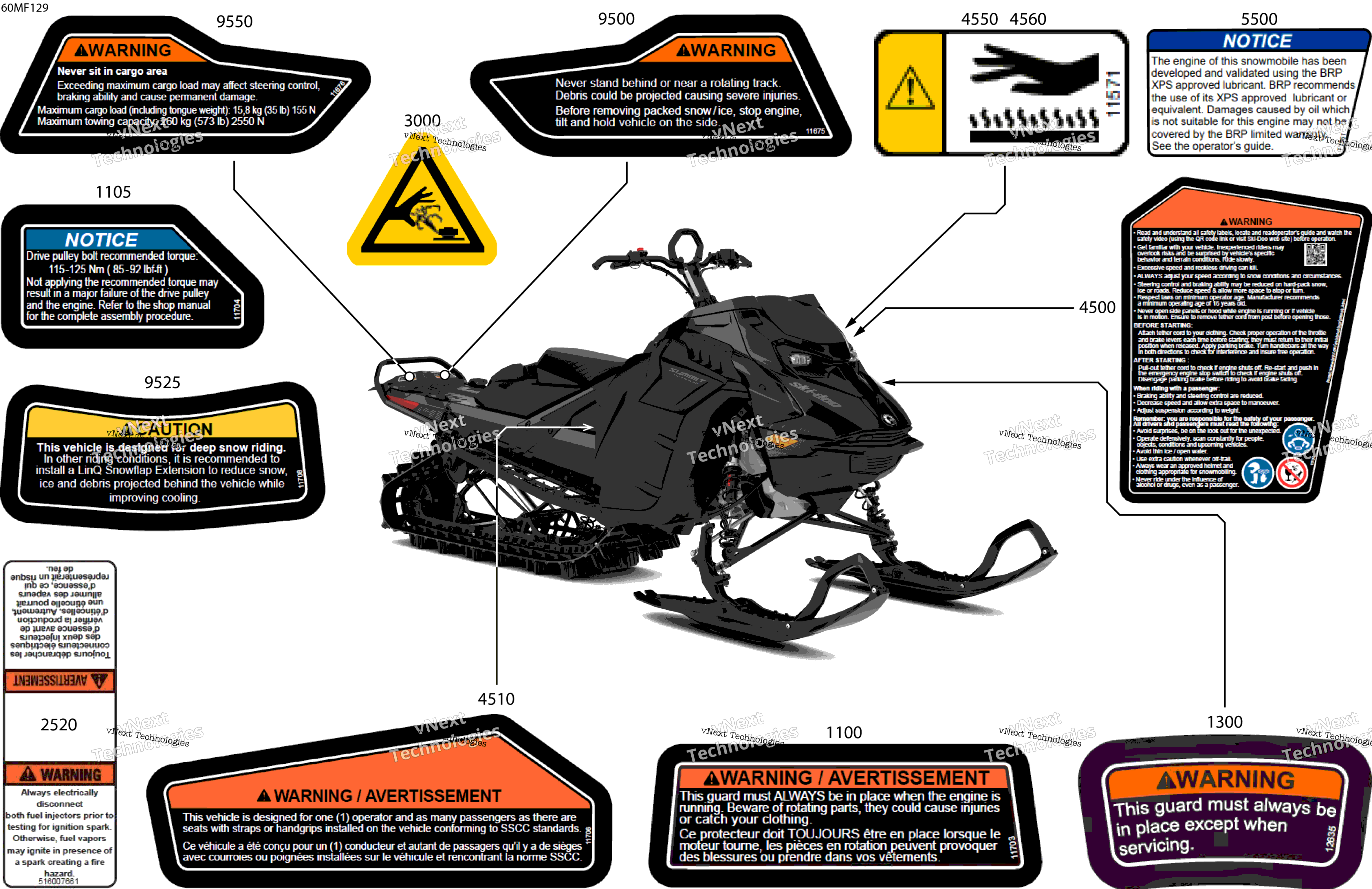 2026 SUMMIT - Adrenaline with Enduro Package - 850 E-TEC - CKTE - Deep Black - 16X146X2.5PF Track