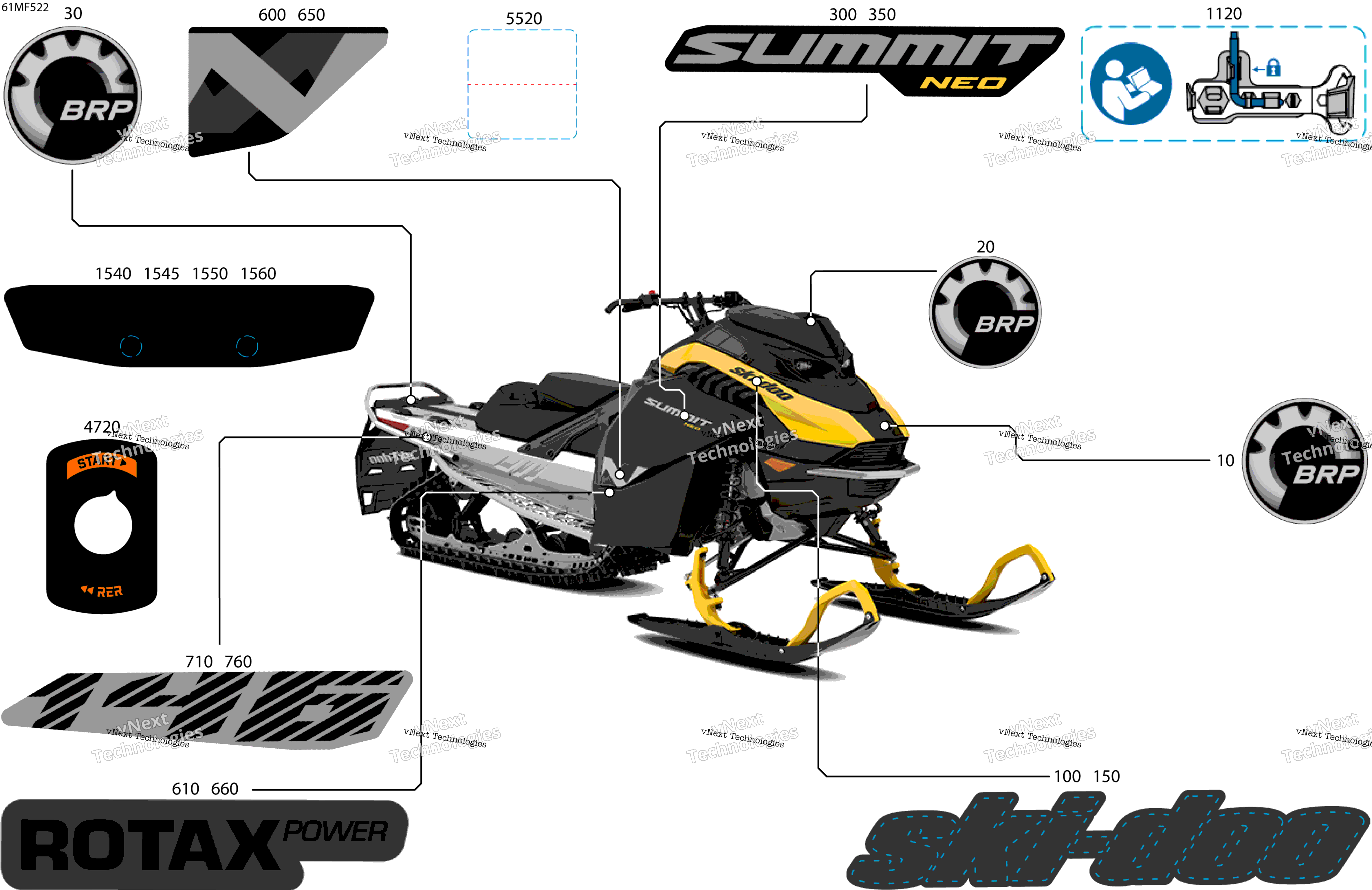 2026 SUMMIT - NEO - 600 EFI - TWTA - Deep Black - 14X146X1.6CF Track