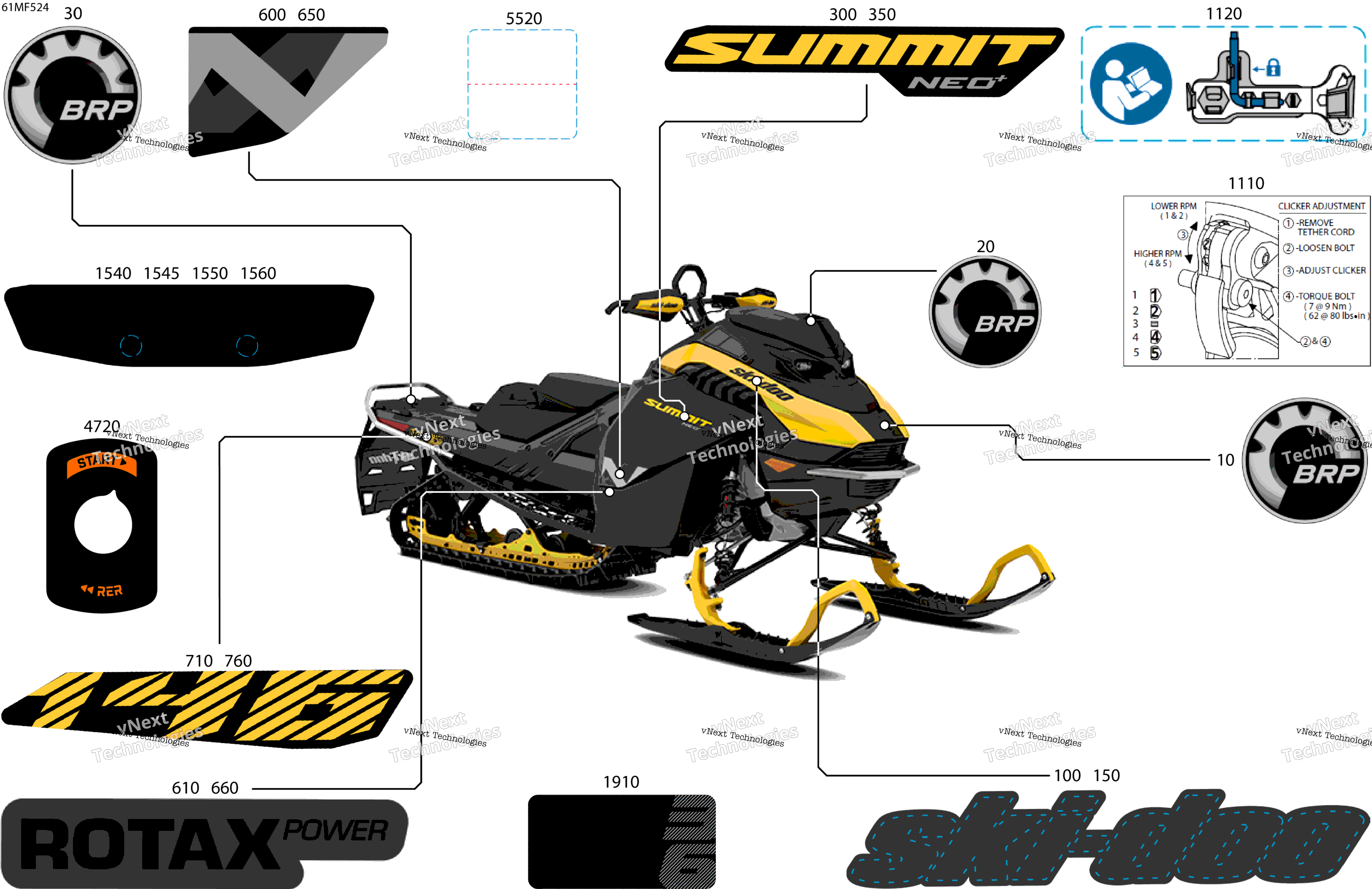 2026 SUMMIT - NEO + - 600 EFI - TXTA - Deep Black - 15X146X1.75HF Track