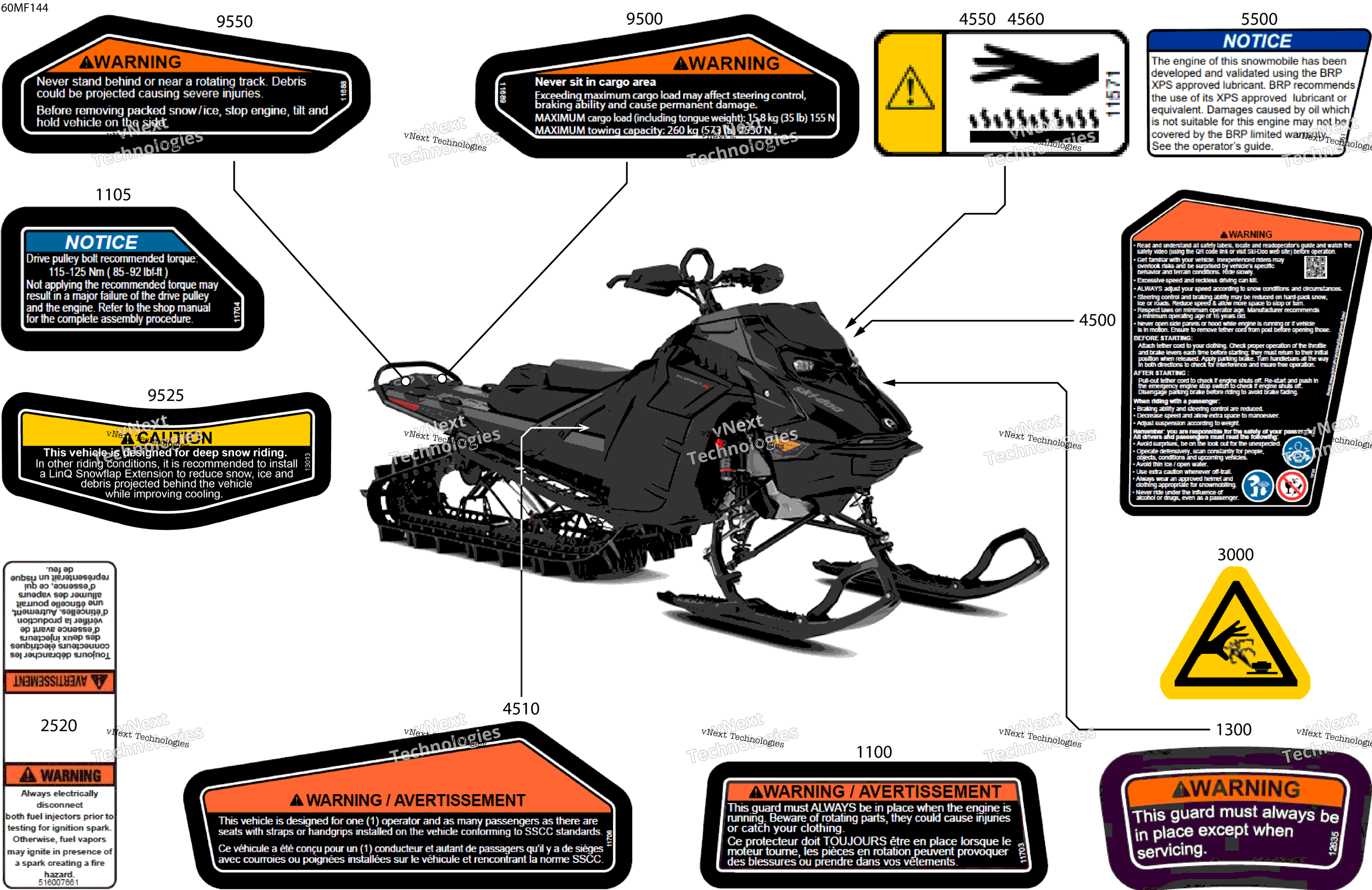 2026 SUMMIT - X with Expert Package - 850 E-TEC - TGTE - Deep Black - 16X154X3P4 Track