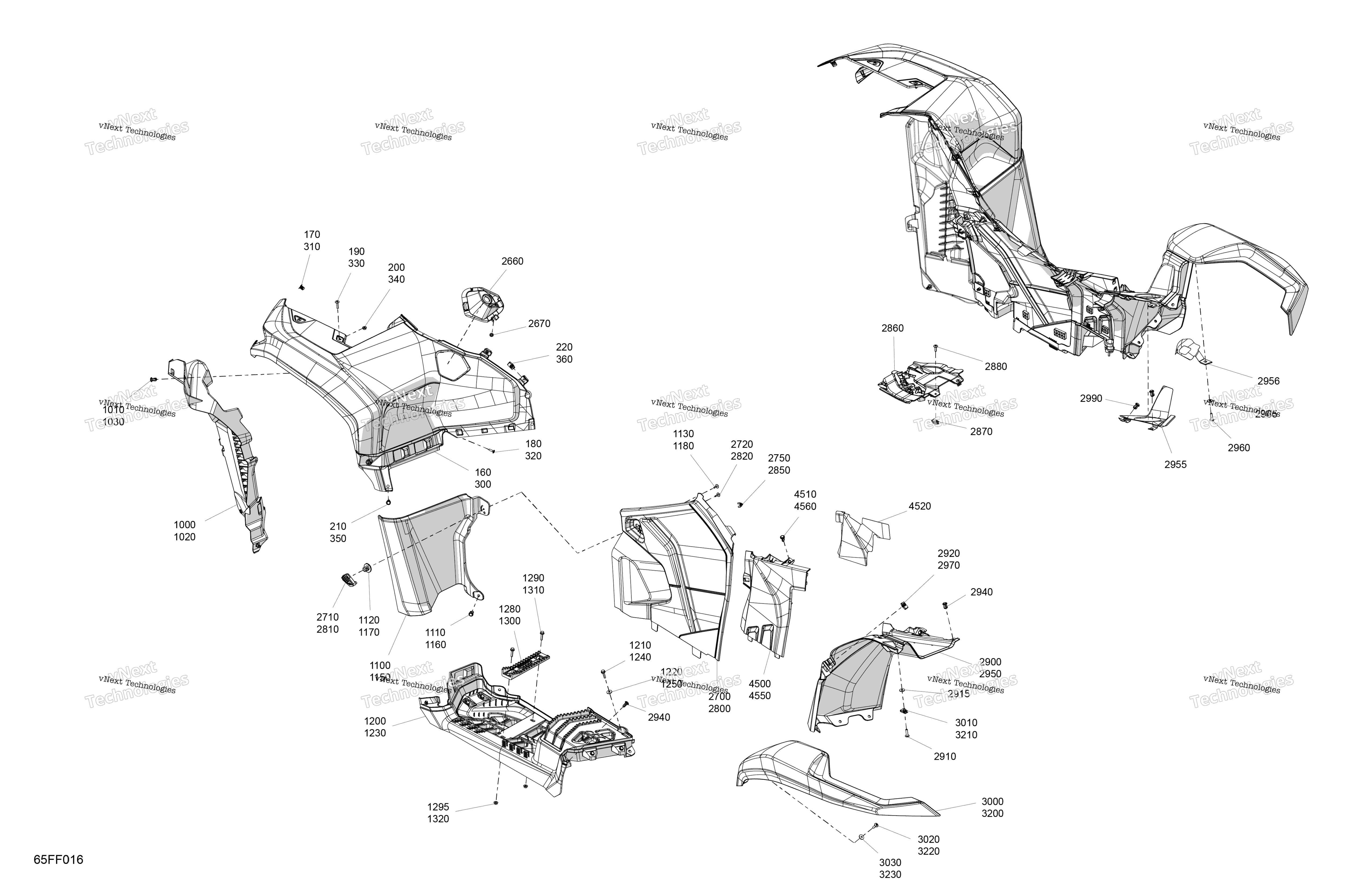 2026 OUT-MAX - 4X4 - XT - 700 - 1YTB - CALI - Platinum Silver Satin