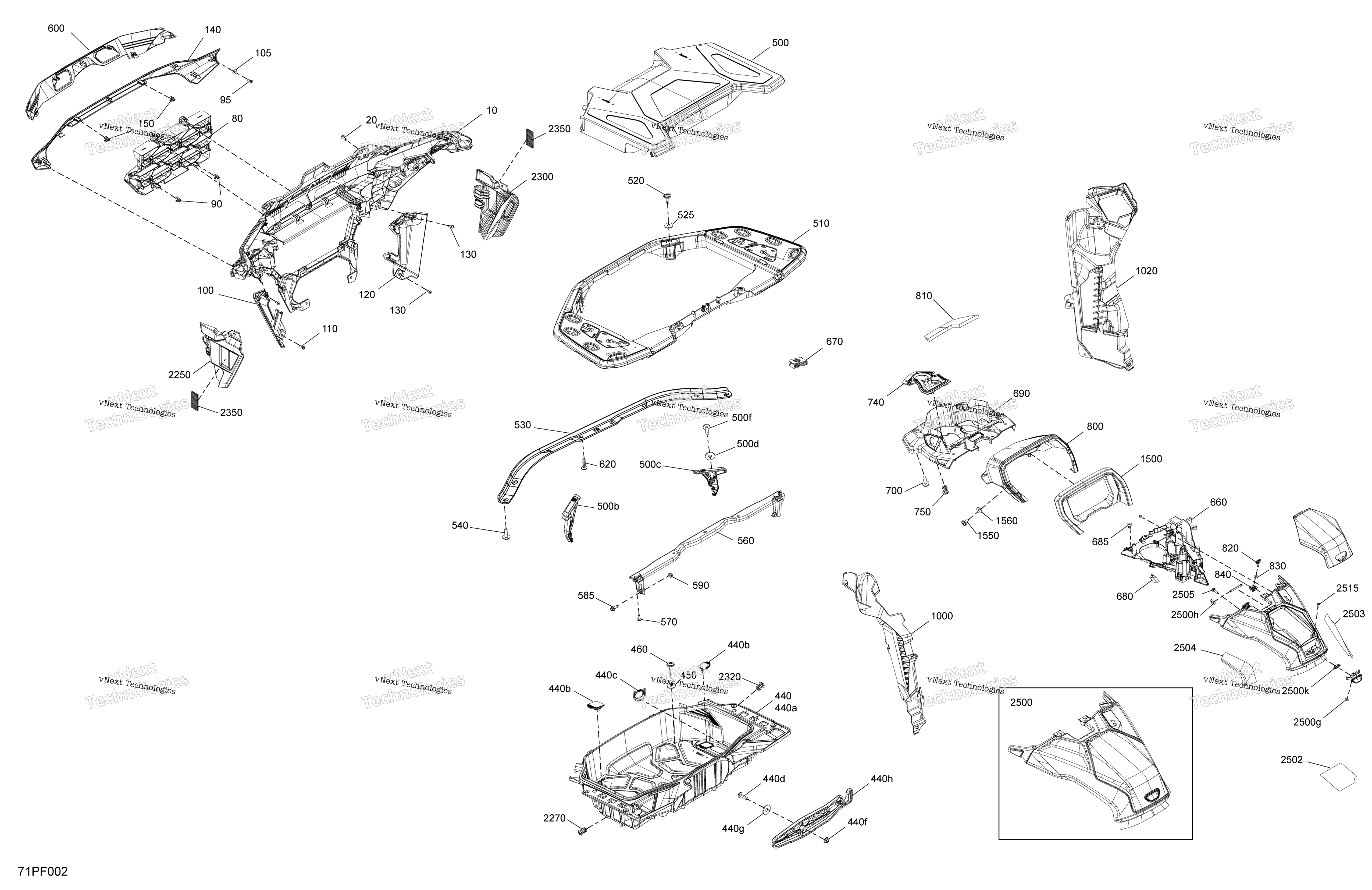 2026 OUT-MAX - 6X6 - BACKCOUNTRY - 1000R EFI - 2KTA - Stealth Black
