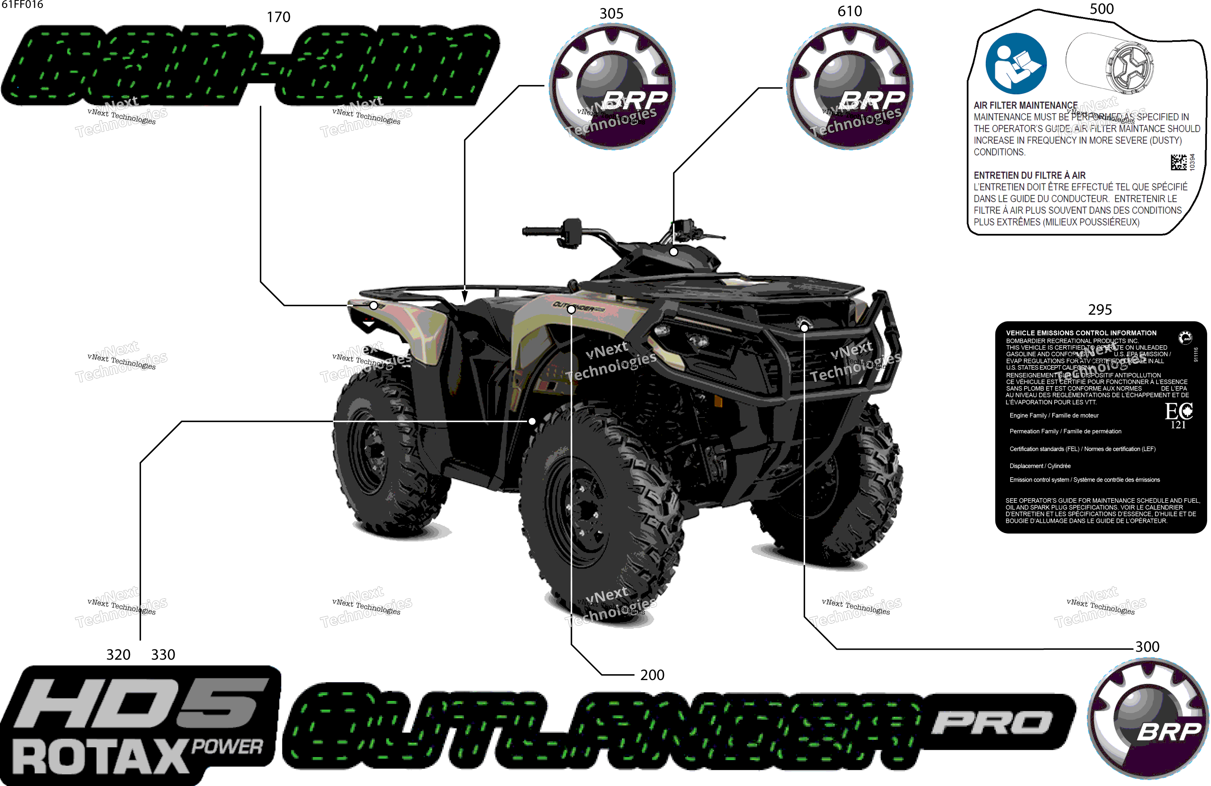 2026 OUTL-PRO - 4X4 - STD - HD5 - 1HTA - Northern Lichen