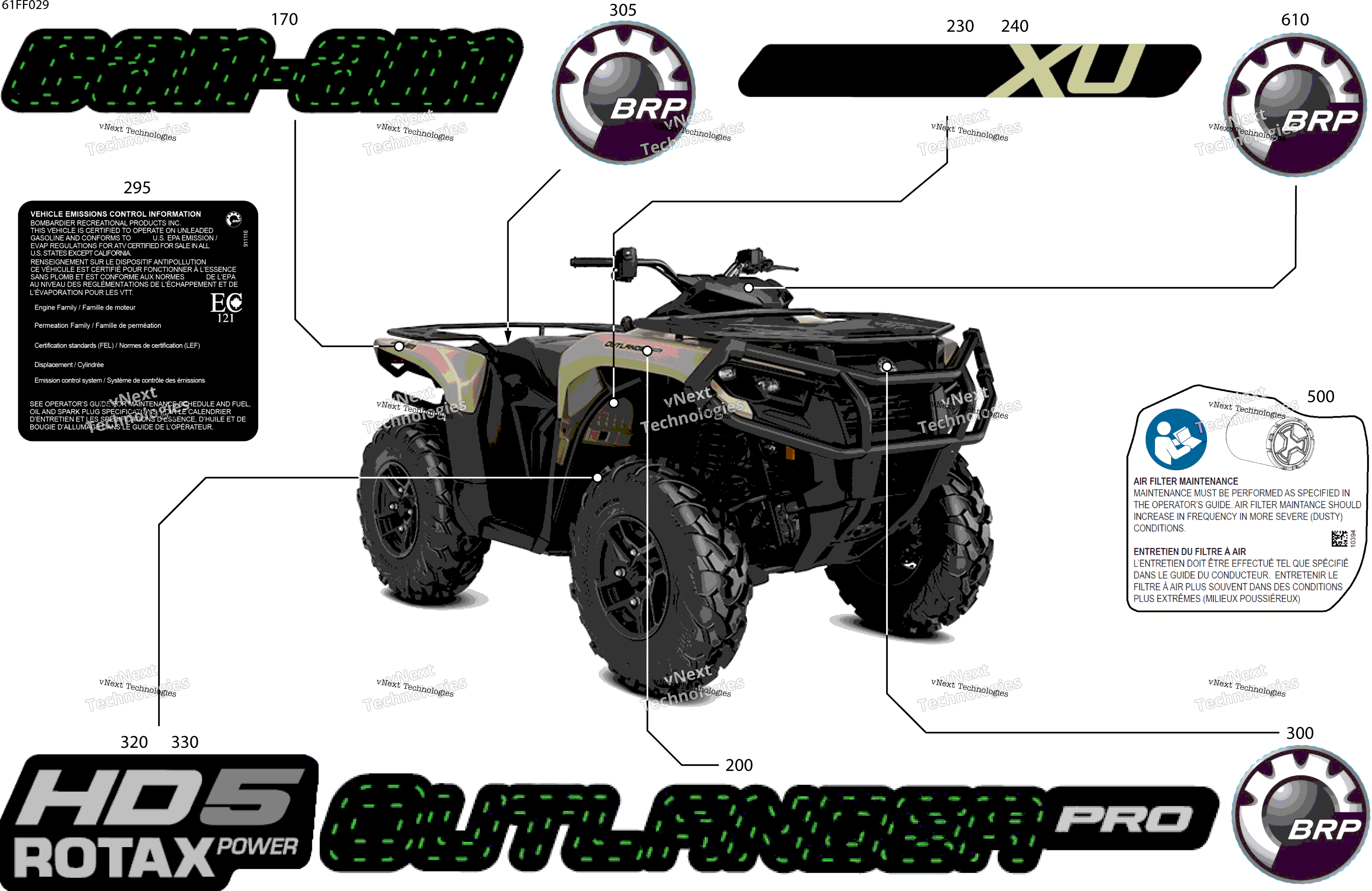2026 OUTL-PRO - 4X4 - XU - HD5 - 1LTC - Northern Lichen