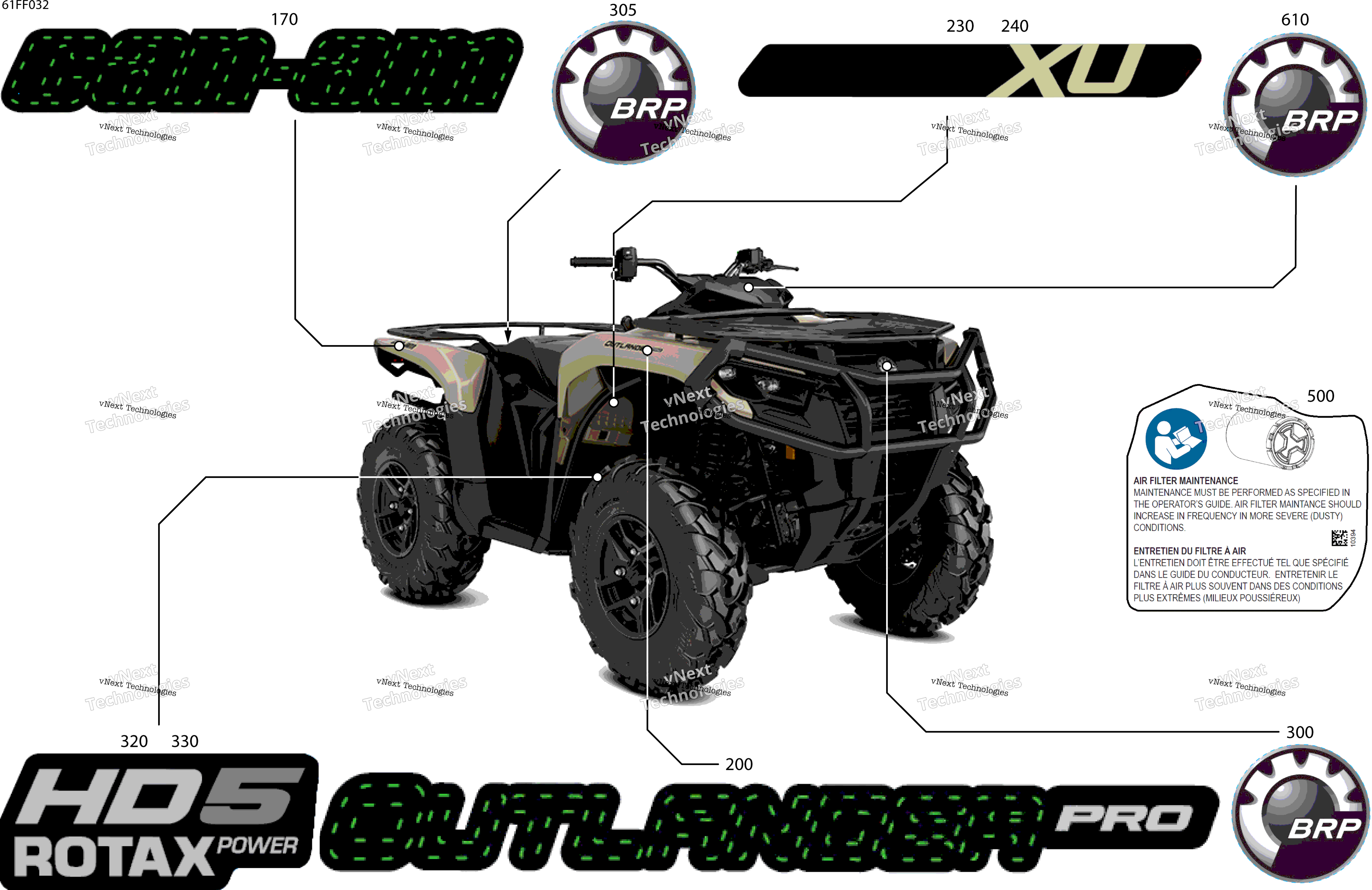 2026 OUTL-PRO - 4X4 - XU - HD5 - 1LTG - CALI - Northern Lichen