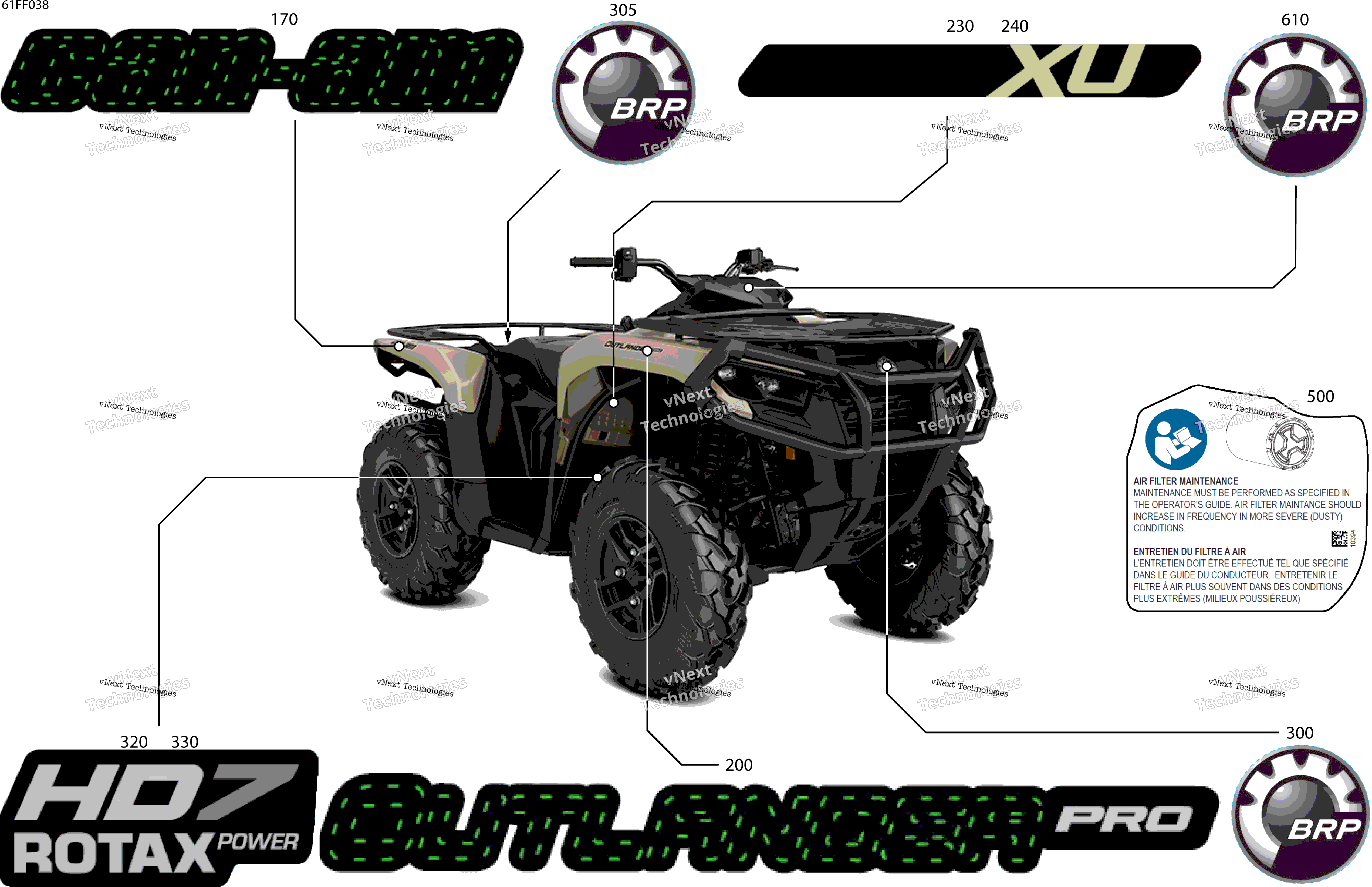 2026 OUTL-PRO - 4X4 - XU - HD7 - 1MTH - CALI - Northern Lichen