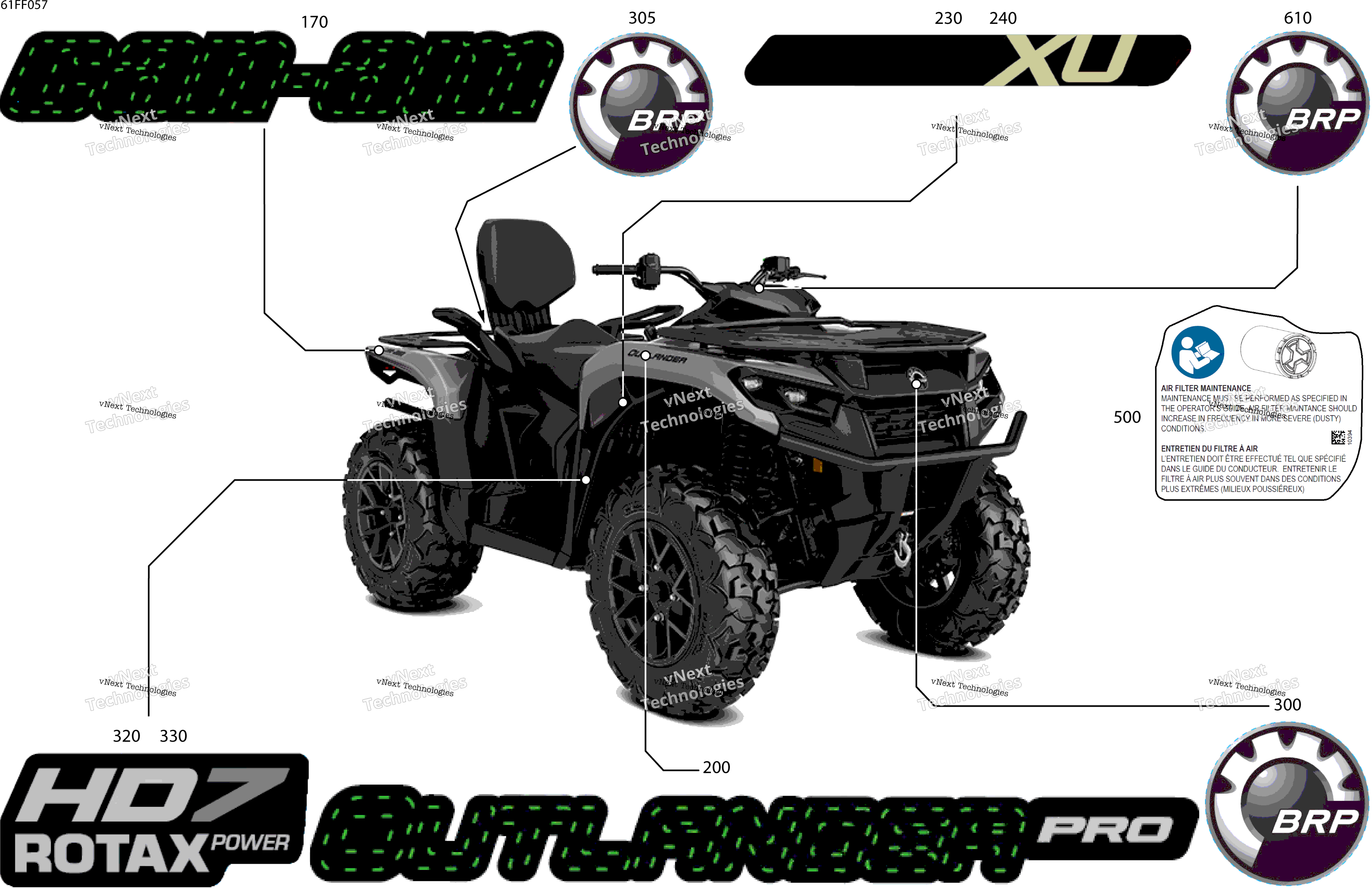 2026 OUTL-PRO-MAX - 4X4 - XU - HD7 - 2BTH - CALI - Northern Lichen