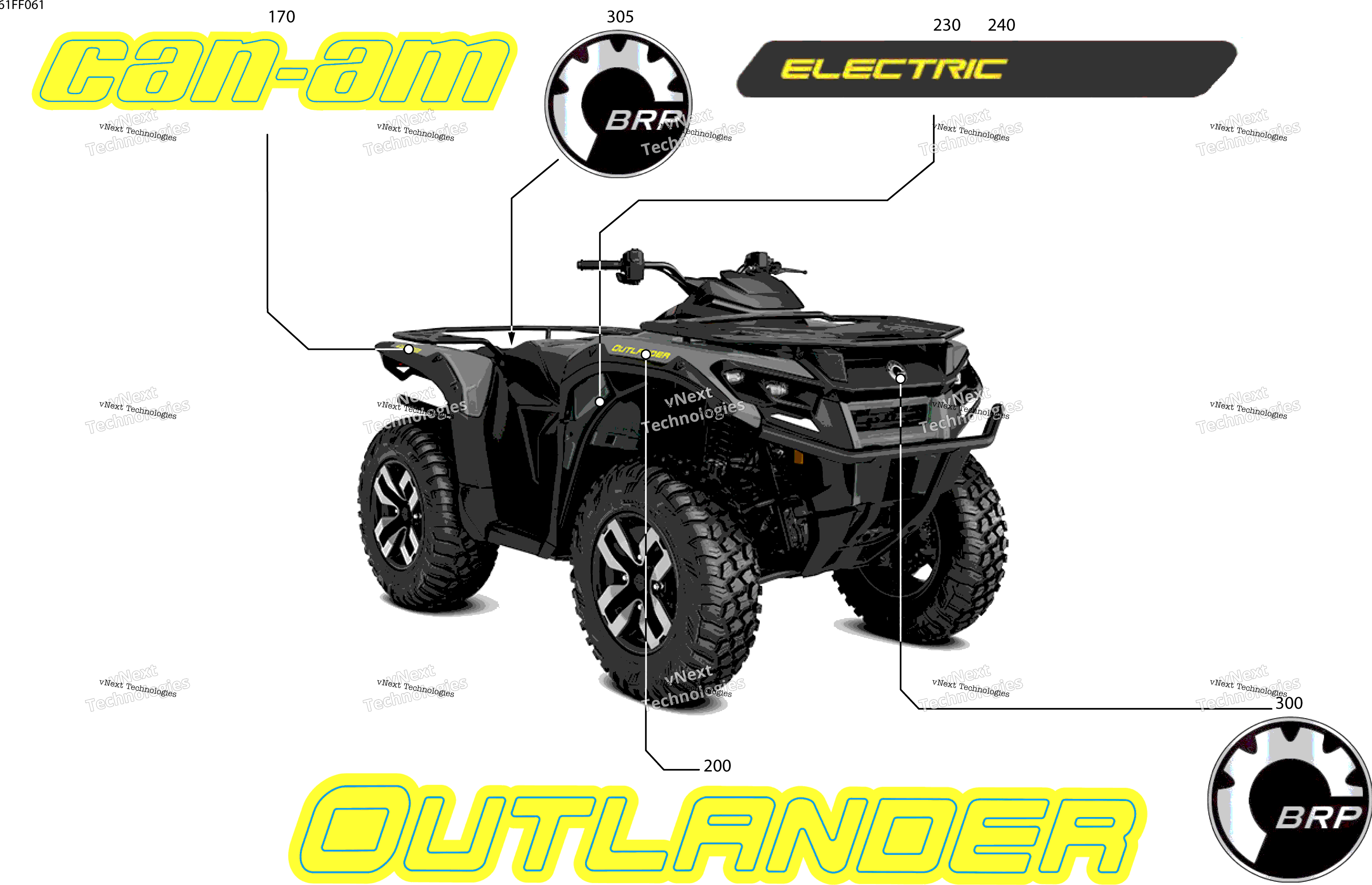 2026 OUTLANDER - 4X4 - EV - 2WTA - Granite Grey
