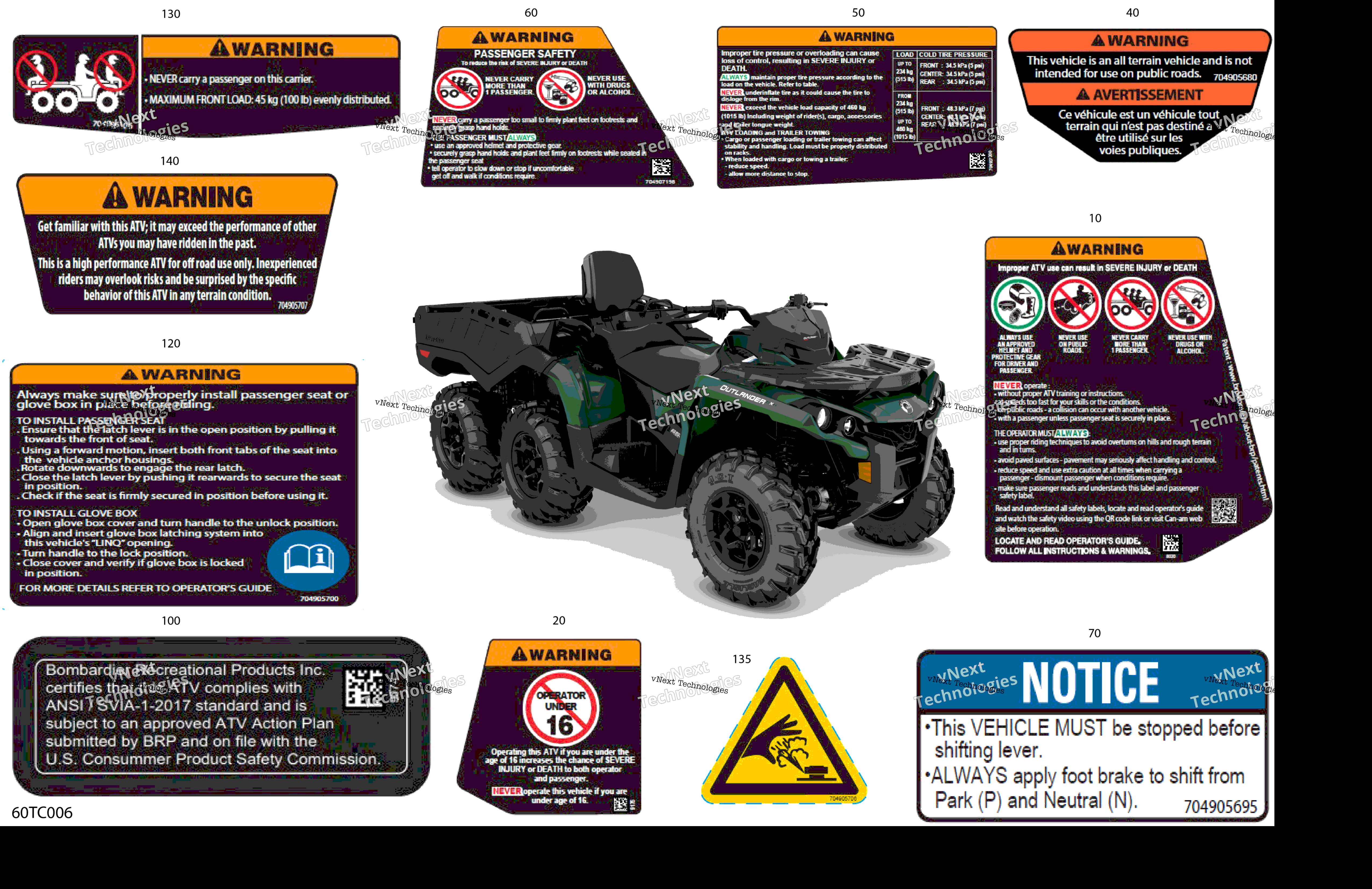 2023 Outlander MAX 6X6 - 650 EFI - DPS - North America