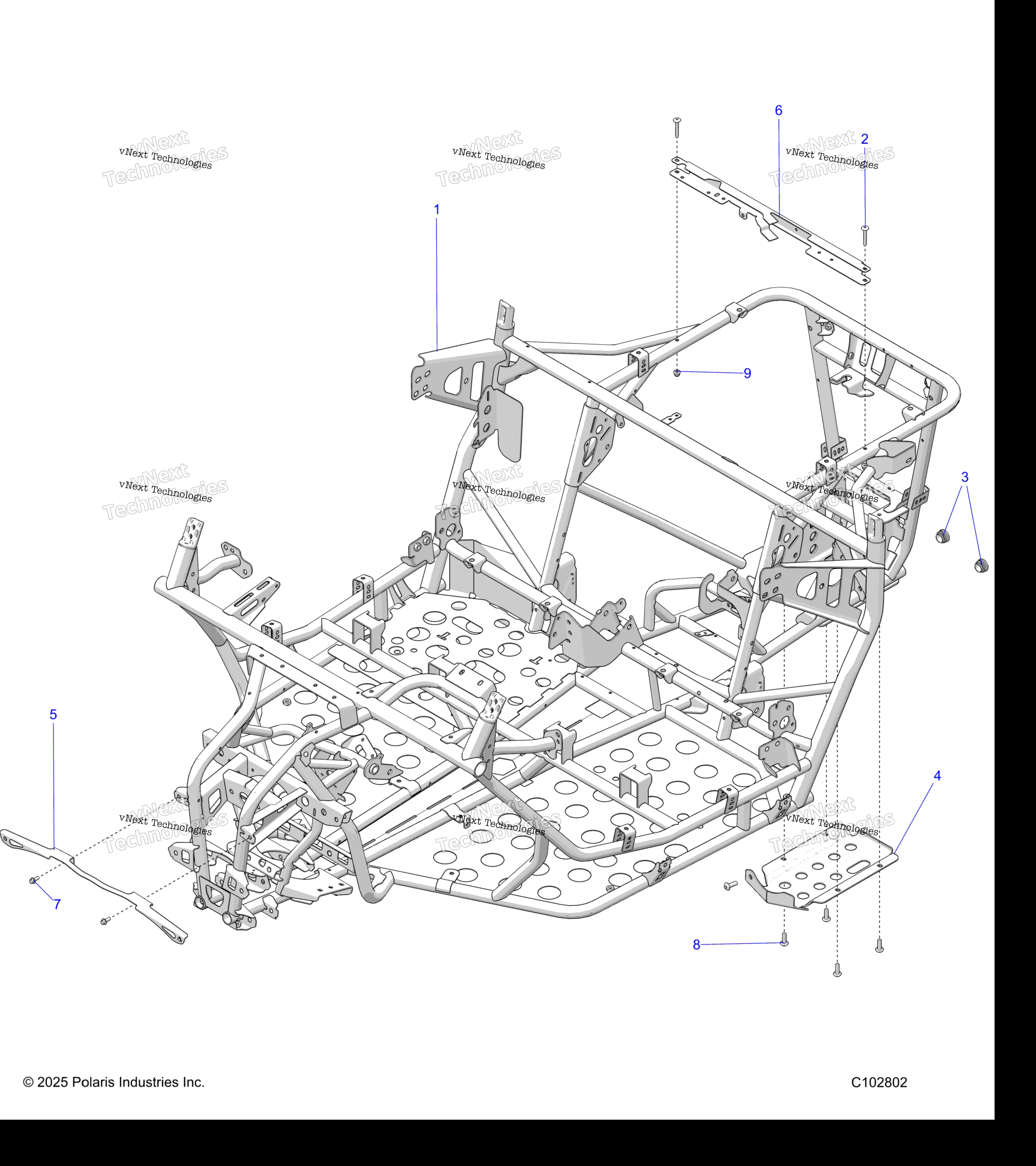 2025 RZR 200 EVAP (Z25HCA18A4/A7/B4/B7)