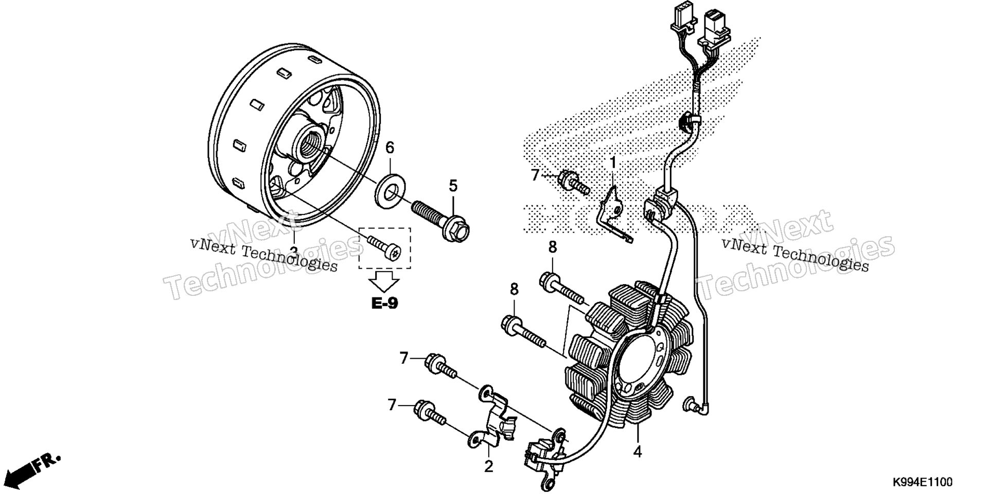 2025 CRF250FA BRA (VIN# 9C2ME134-SR400001~)