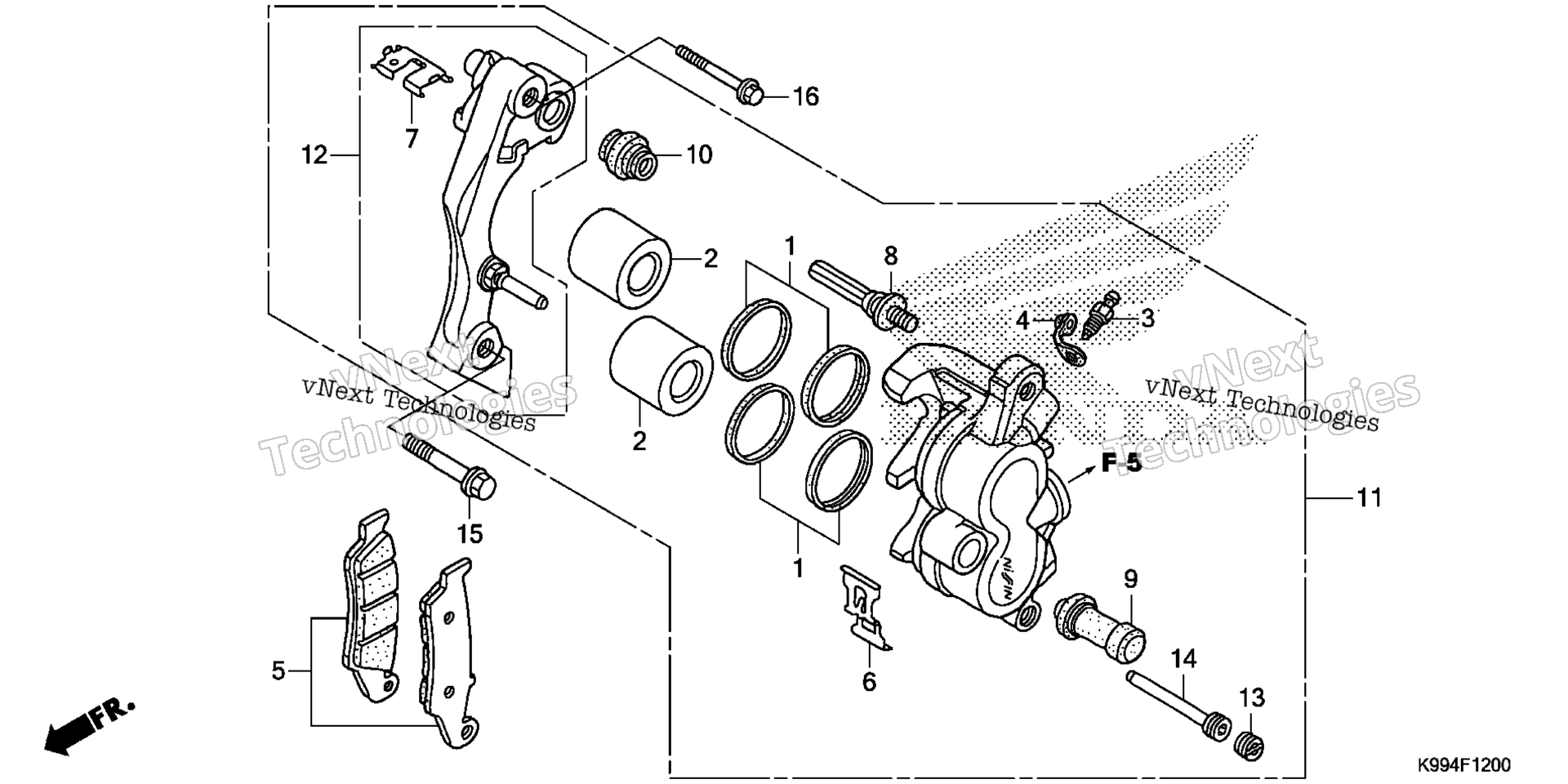 2025 CRF250FA BRA (VIN# 9C2ME134-SR400001~)