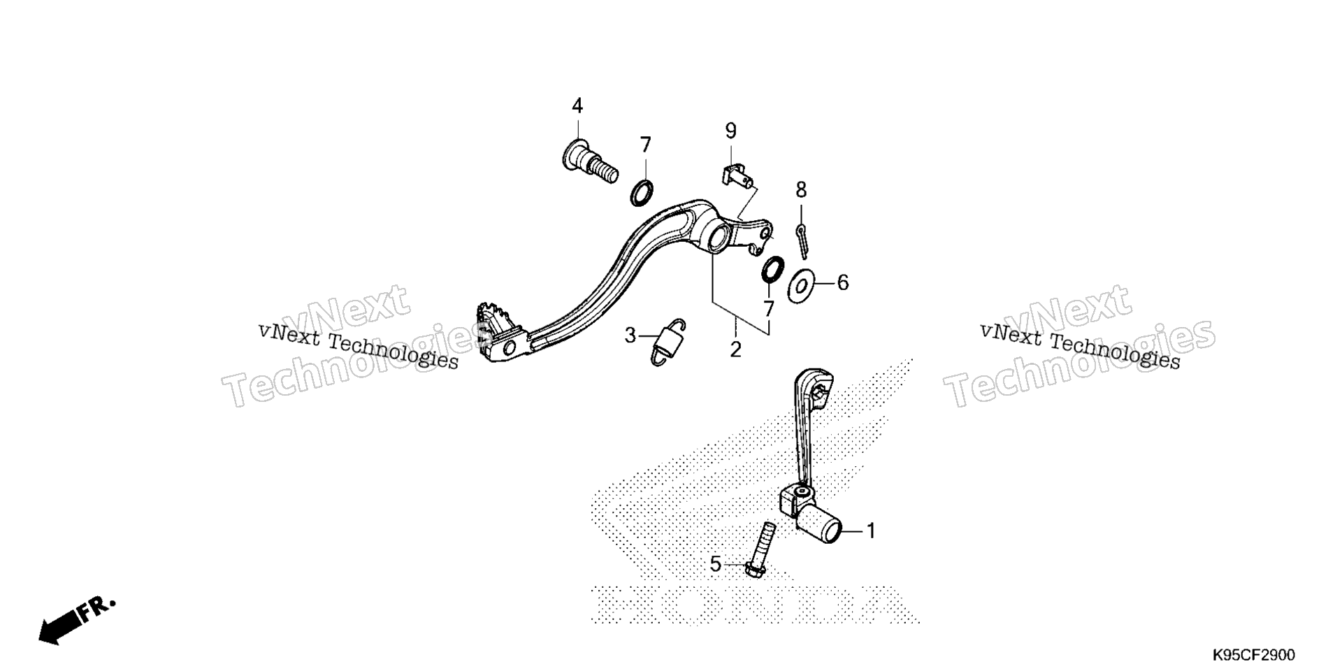 2025 CRF250RAC (VIN# JH2ME123-SK700001~)