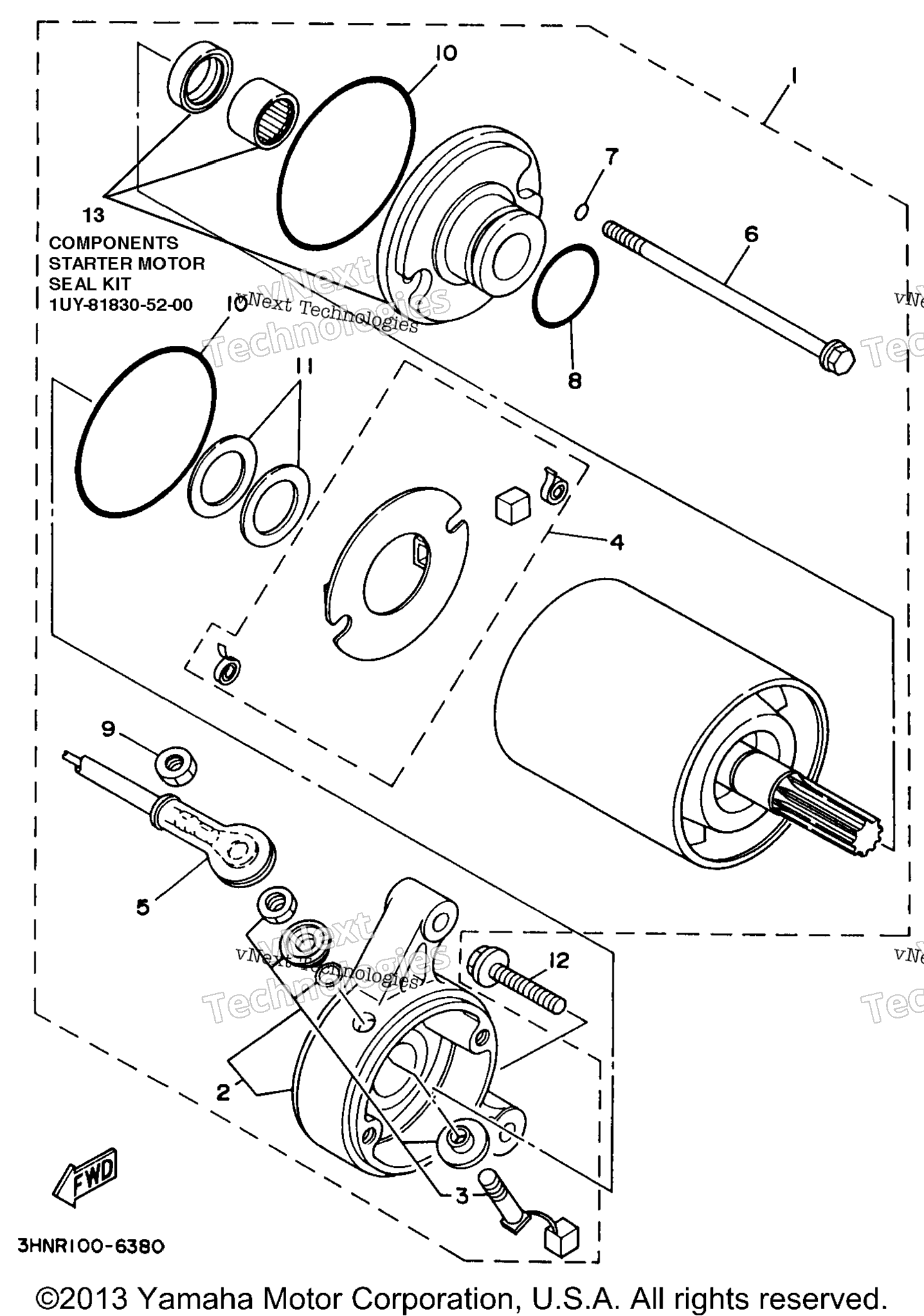 1996 BIG BEAR 2WD (YFM350UH_M)