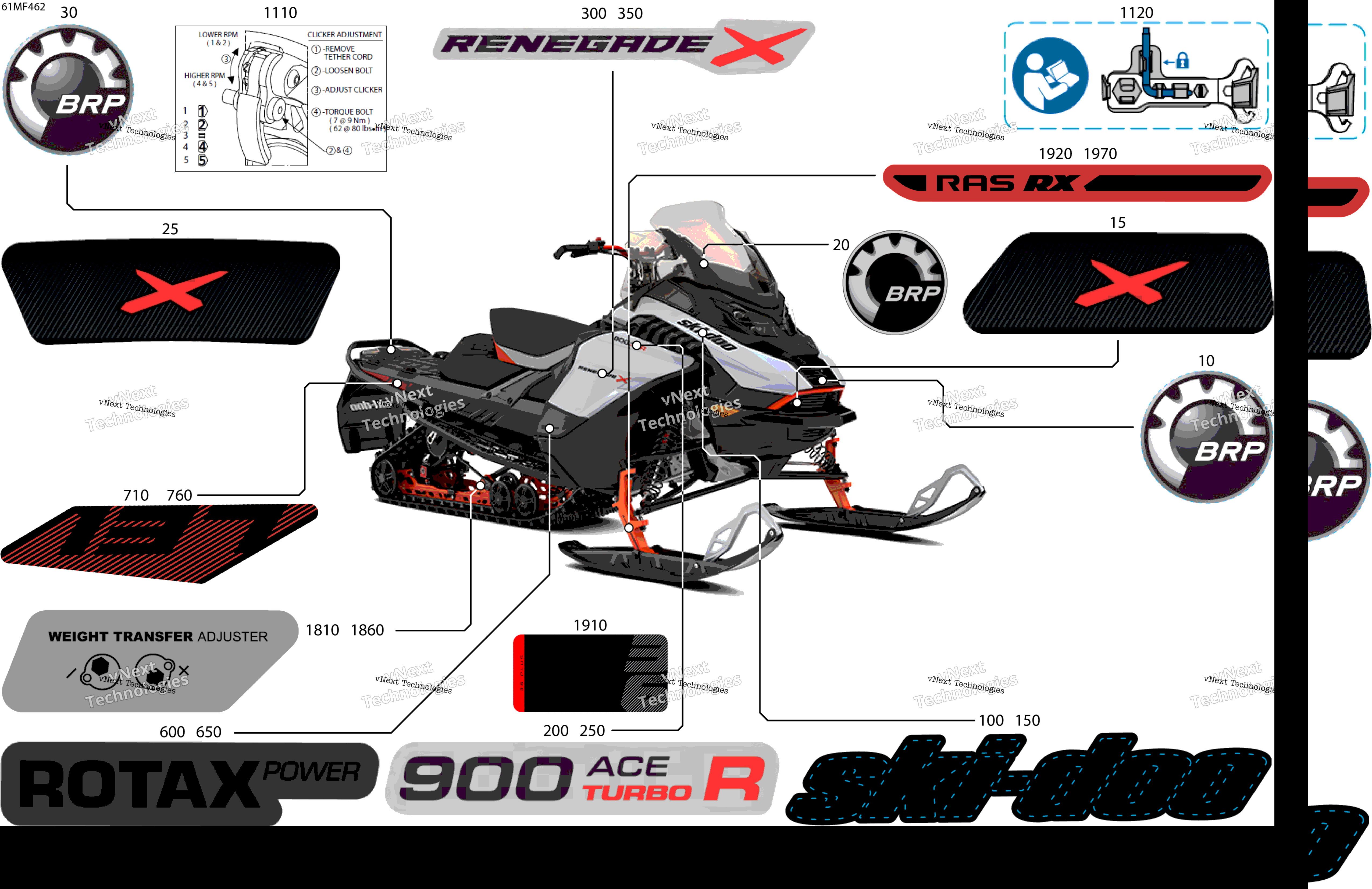 2026 RENEGADE - X - 900 ACE TURBO R - BSTJ - Catalyst Gray - 15X137X1.25IR Track