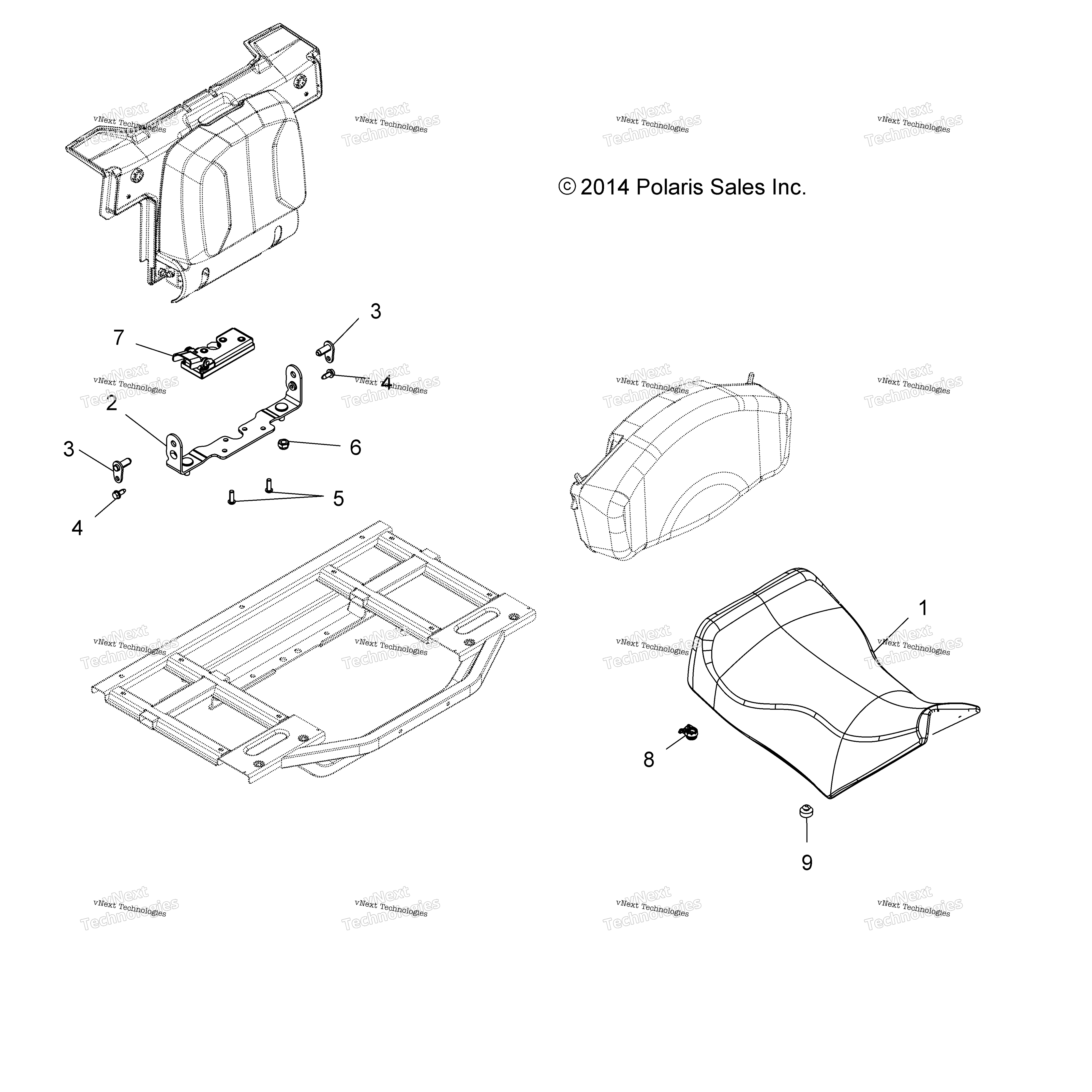2019 SPORTSMAN 570 X2 EPS TRACTOR (A19SWS57P1/P2)
