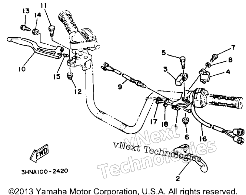 1993 BIG BEAR 4WD (YFM350FWE_)