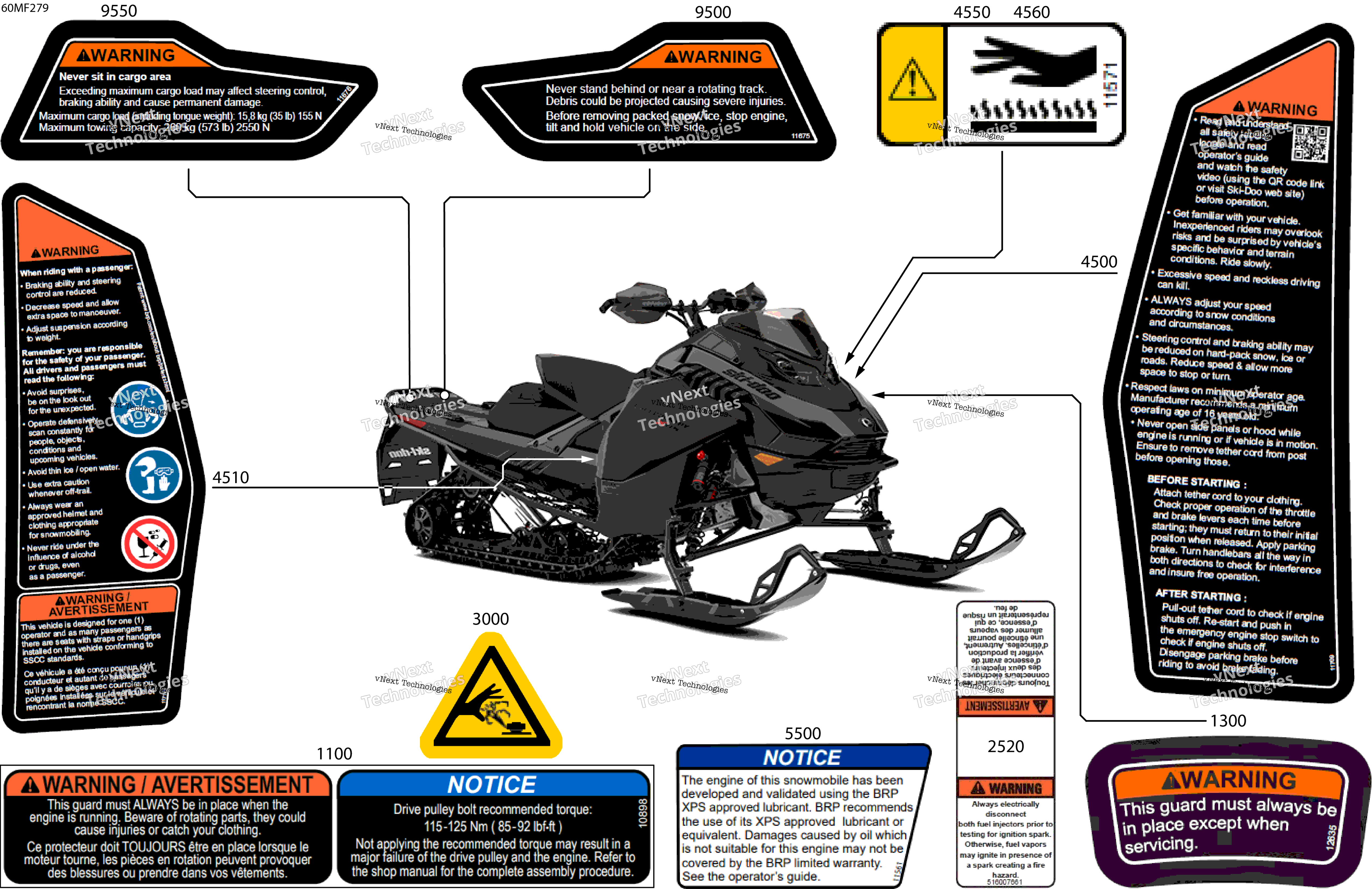 2026 BACKCOUNTRY - X-RS - 850 E-TEC - UYTH - Deep Black - 15X146X1.5S Track